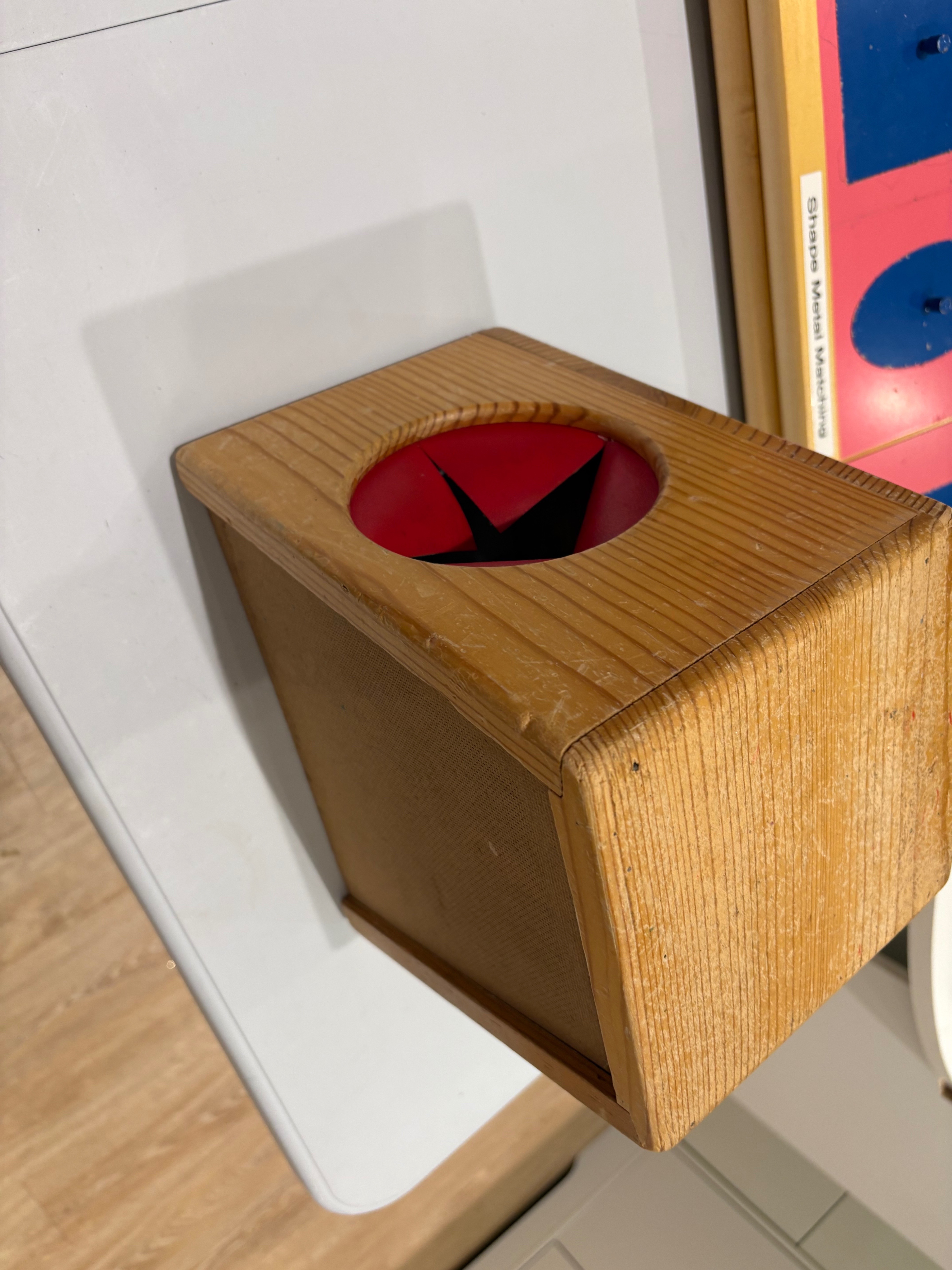 Montessori Mystery Bag / Stereognostic Shape Activity - photo 2