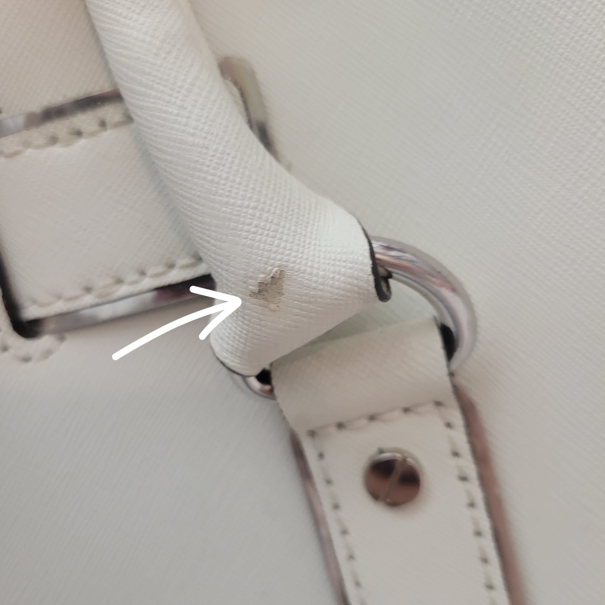 Michael Kors White Silver Purse Bag - photo 5
