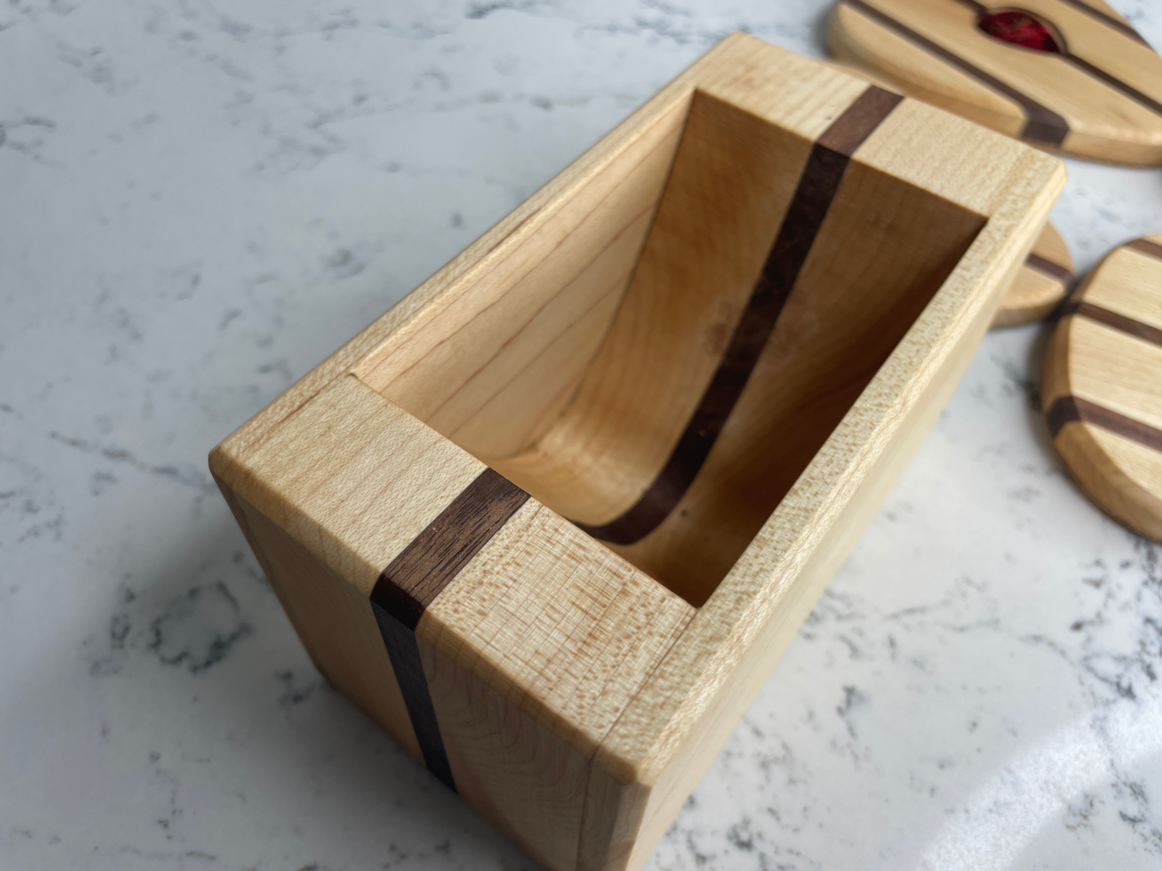 “Pick-in-Pick” Guitar Pick Wooden Coasters - photo 5