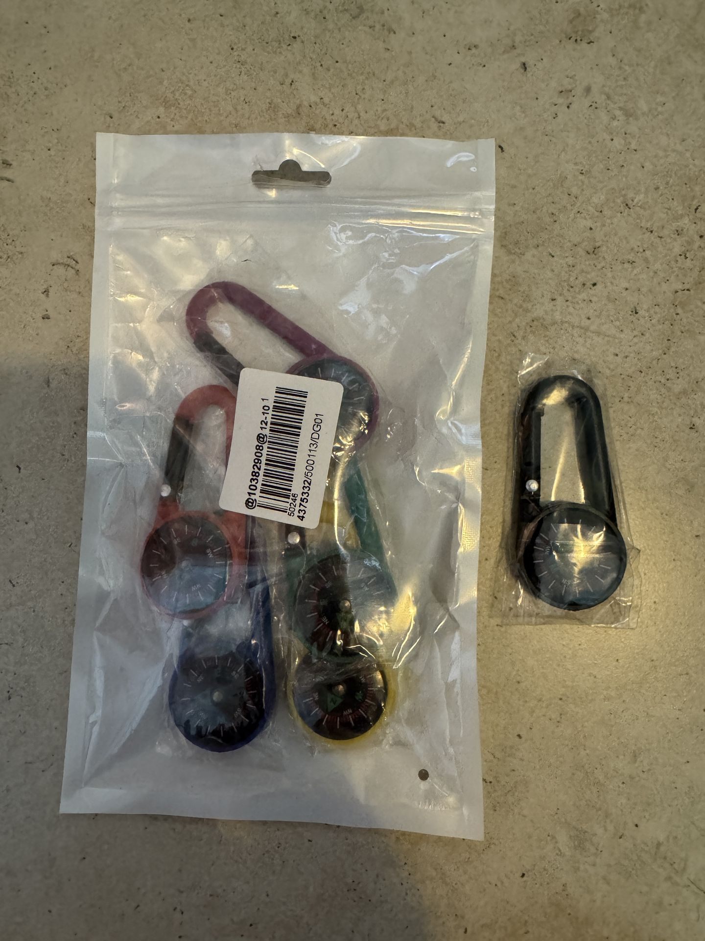 Carabiner Compass Set