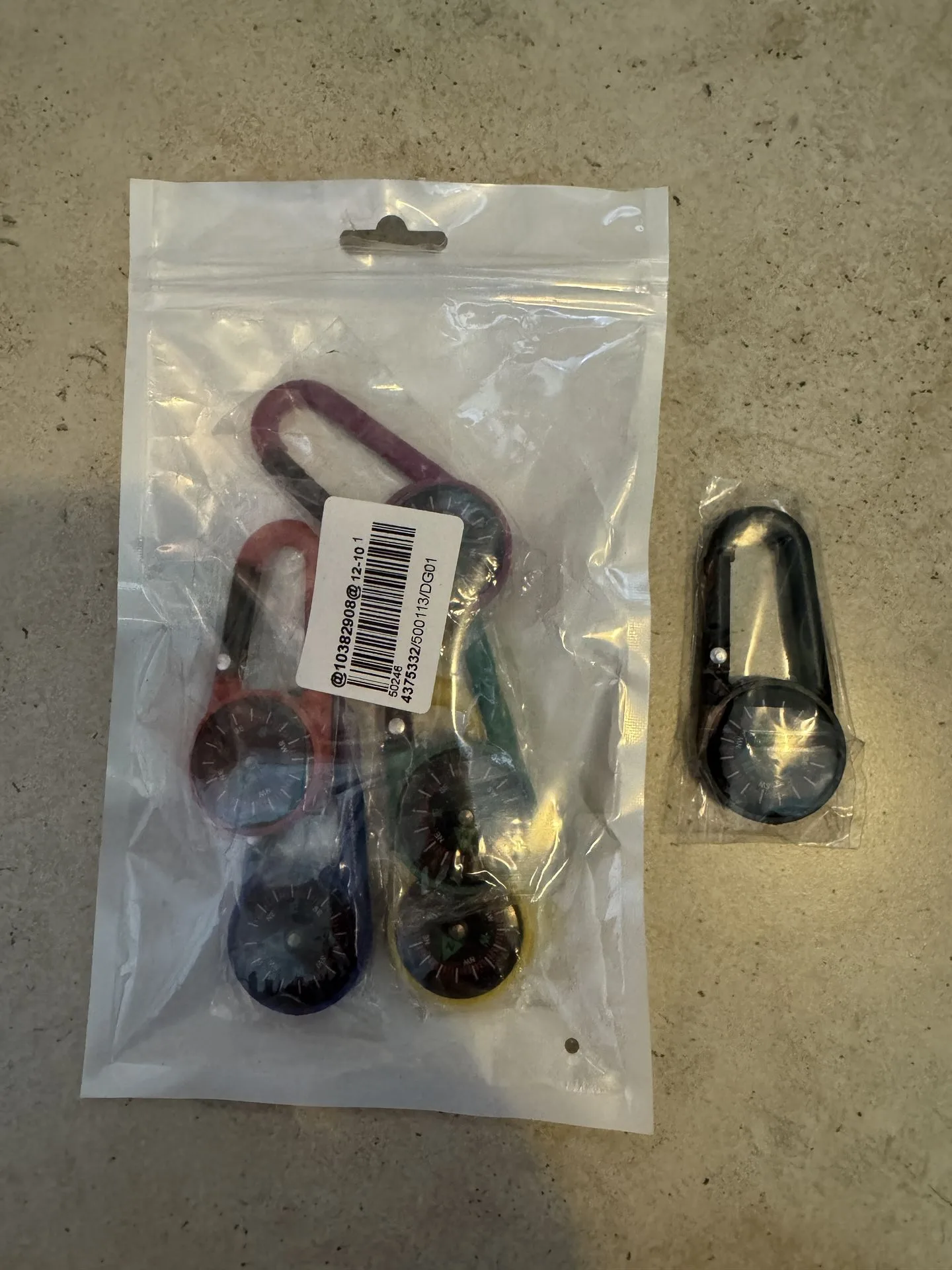 Carabiner Compass Set