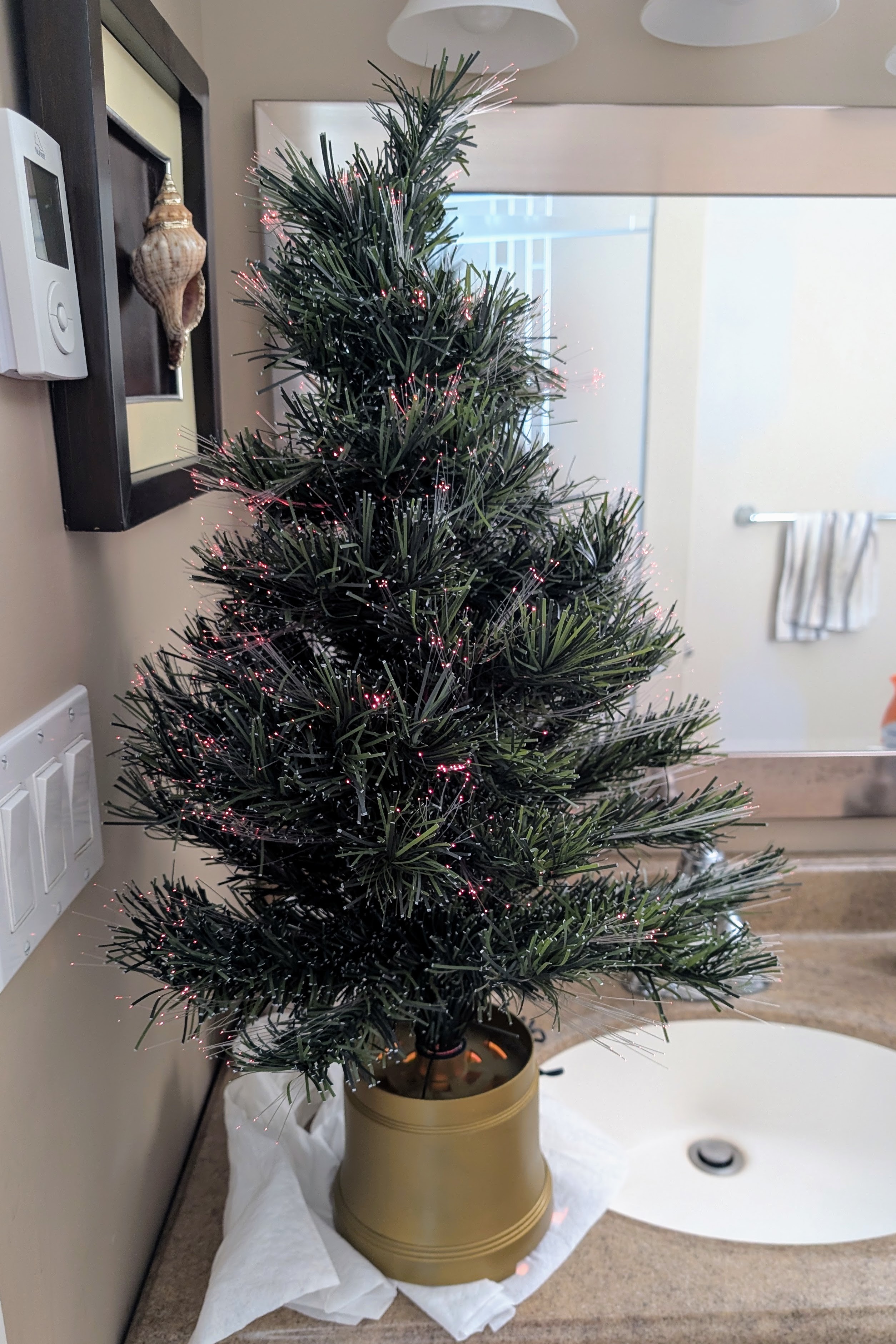 Fiber Optic Christmas Tree