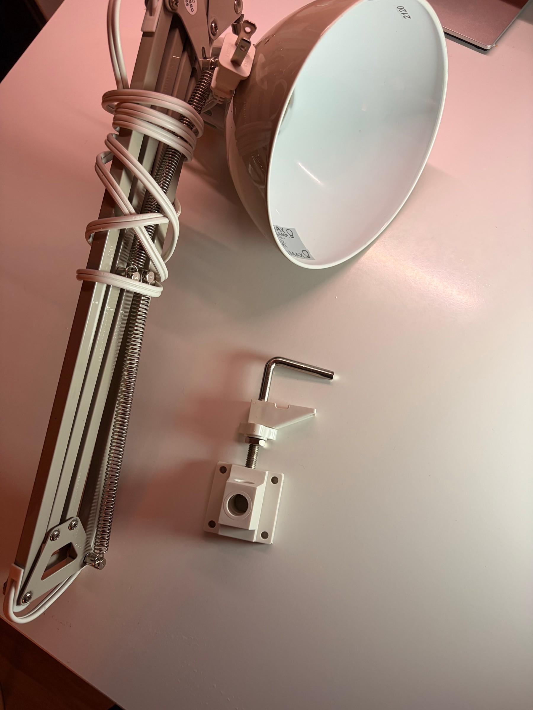 IKEA TERTIAL Clamp Lamp - photo 4