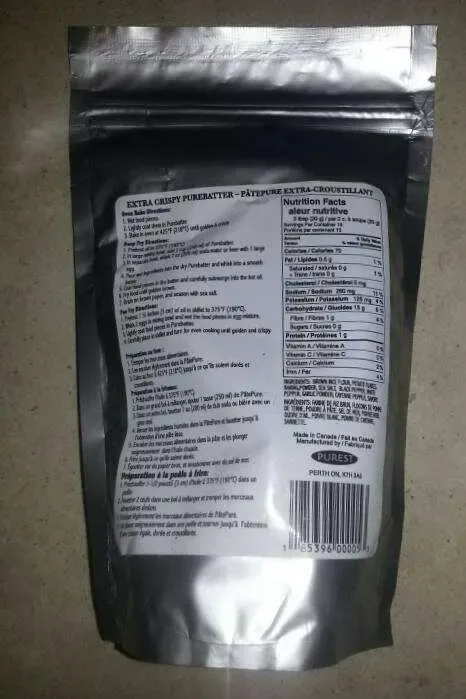 BNIP Gluten Free Extra Crispy Purest Pure Batter - photo 2
