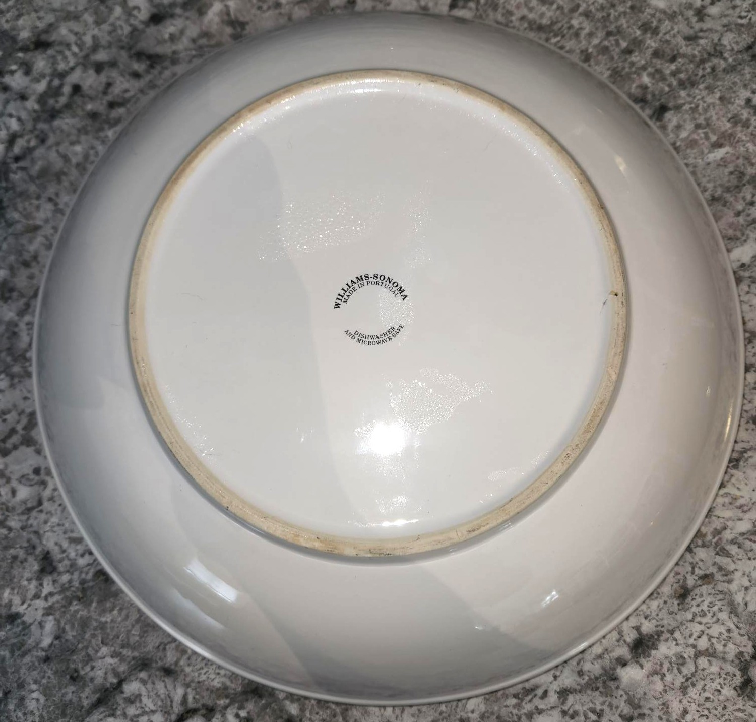 Vintage Williams-Sonoma LG Serving Bowl - Herb Motif - photo 2