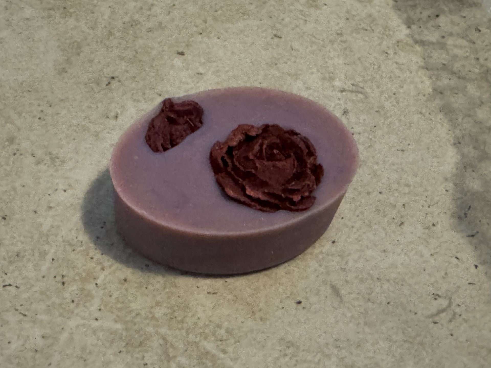 Handmade Lavender Rose Soap Bar - photo 2