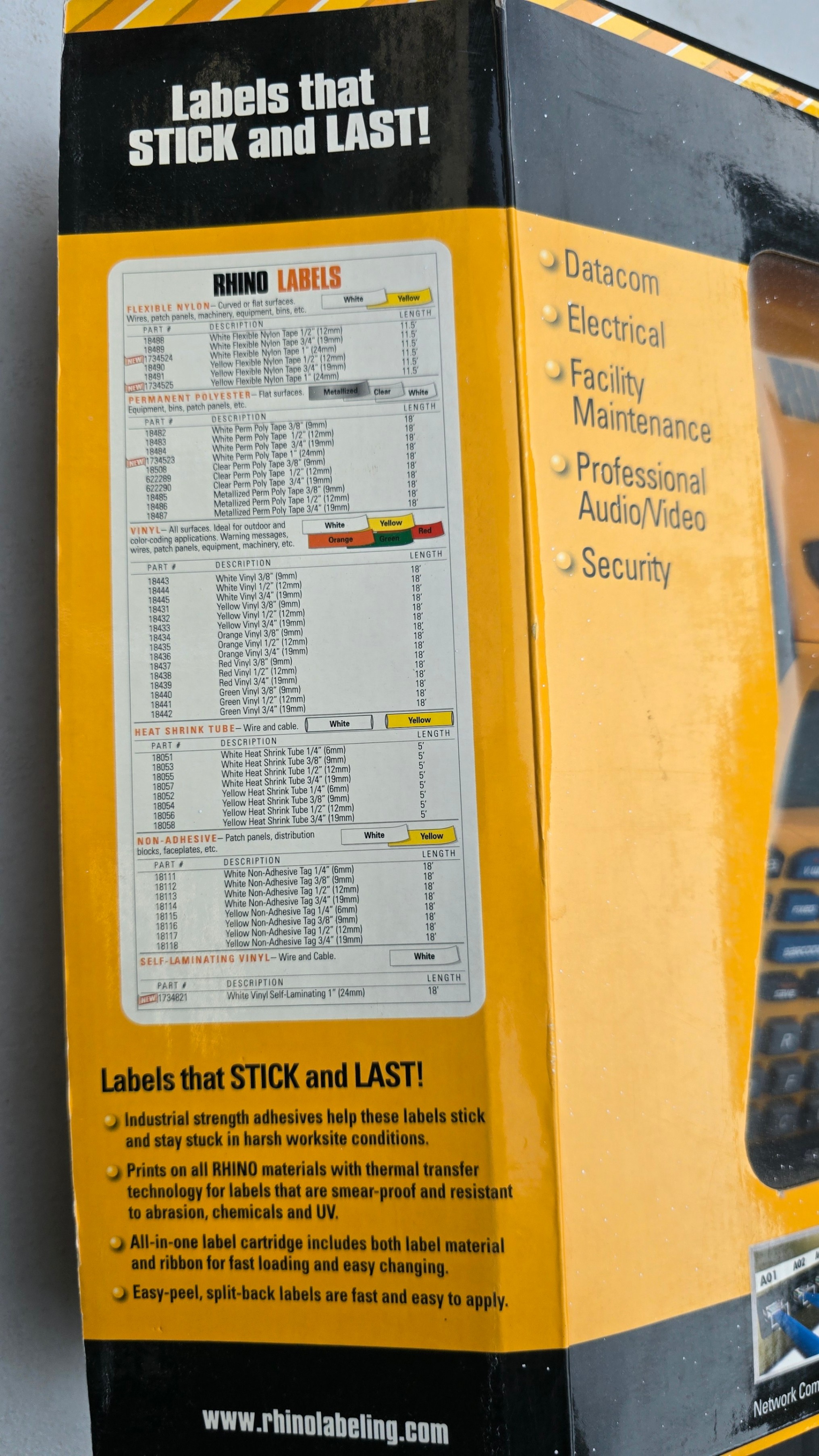 DYMO Rhino 6500 Professional Labeling Tool - photo 3