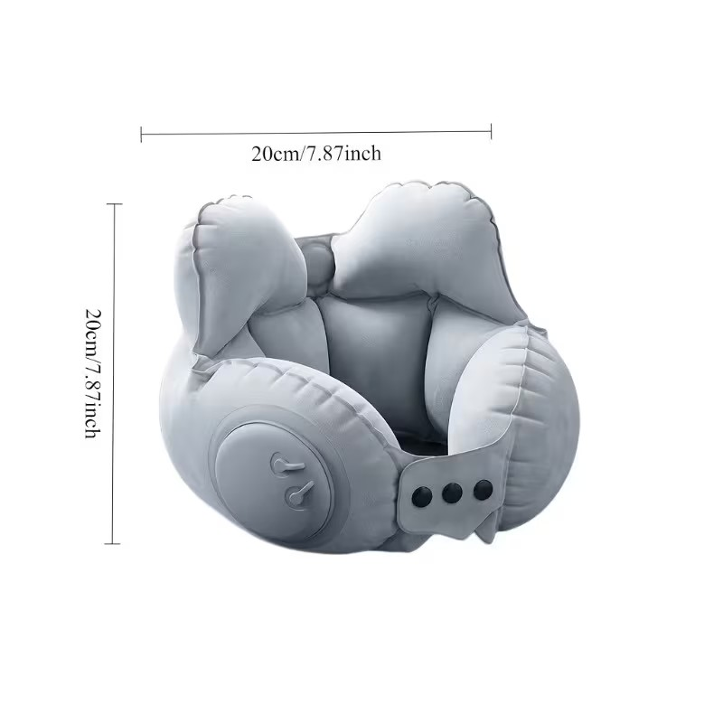 Crown Inflatable U-Shaped Pillow - photo 5