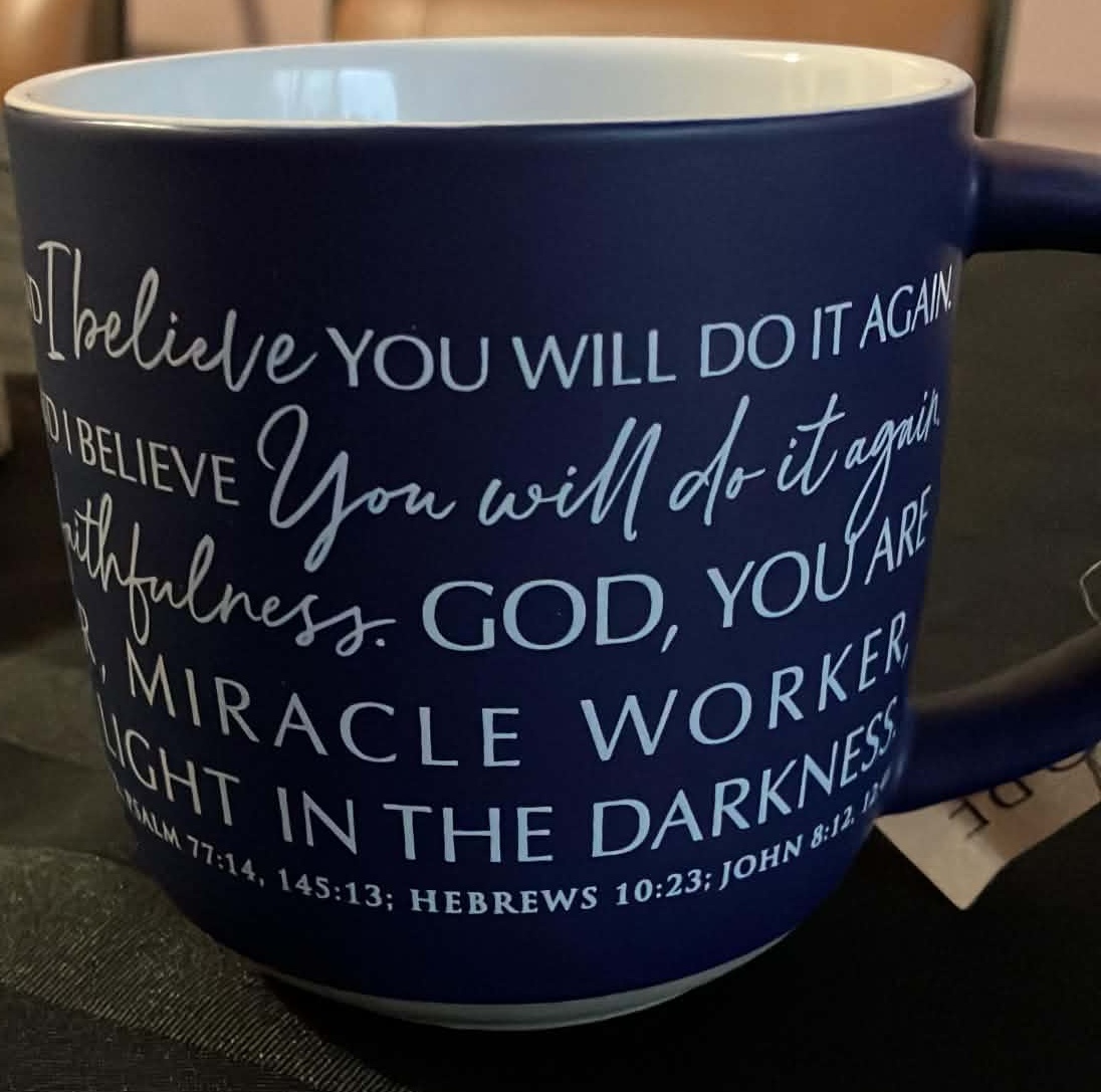 Ceramic Mountain Mover Christian Mug (New) - photo 2