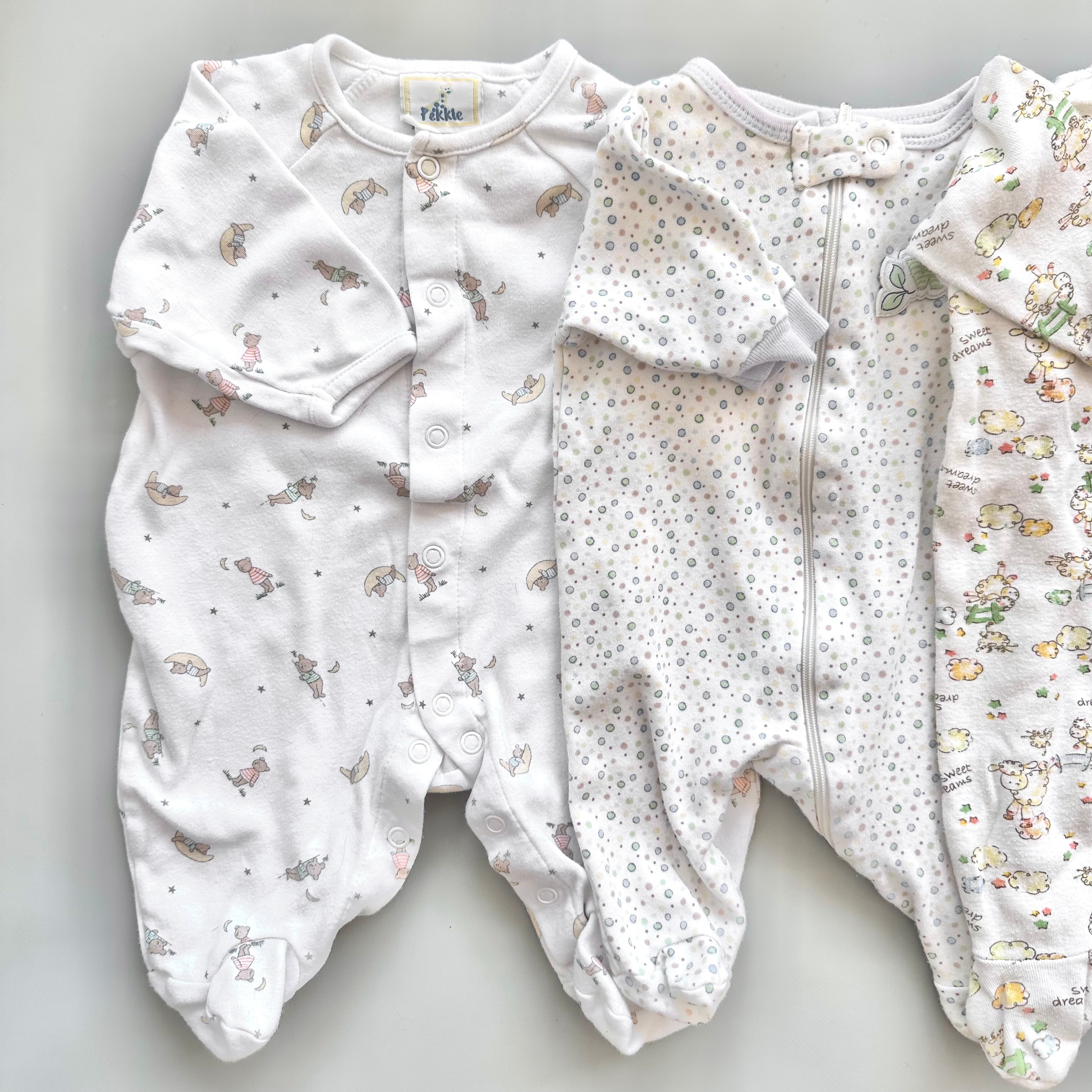 Baby Wide Fit Sleepers Bundle - 3-6 Months - photo 2