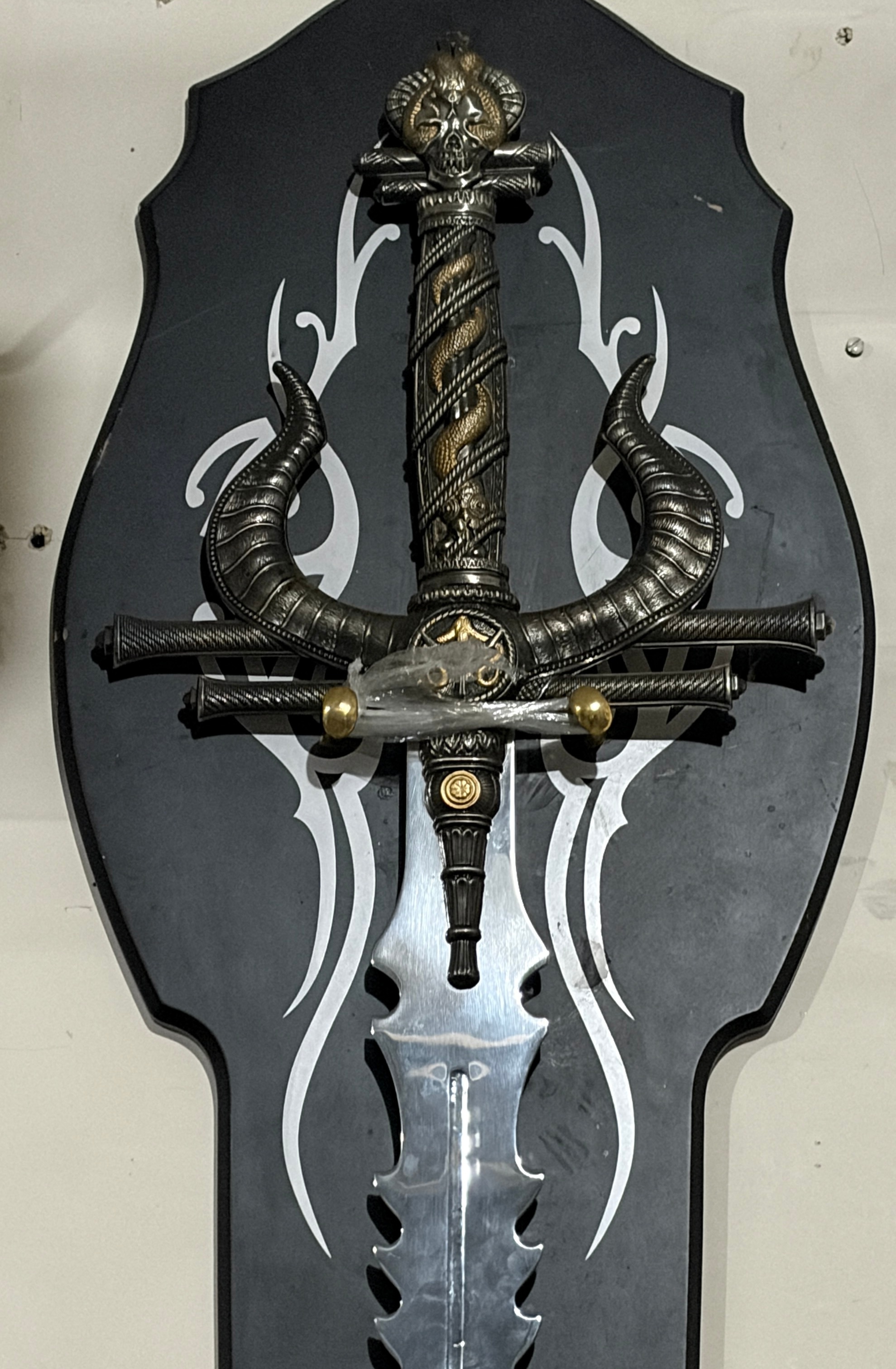 Decorative Fantasy Sword Wall Mount