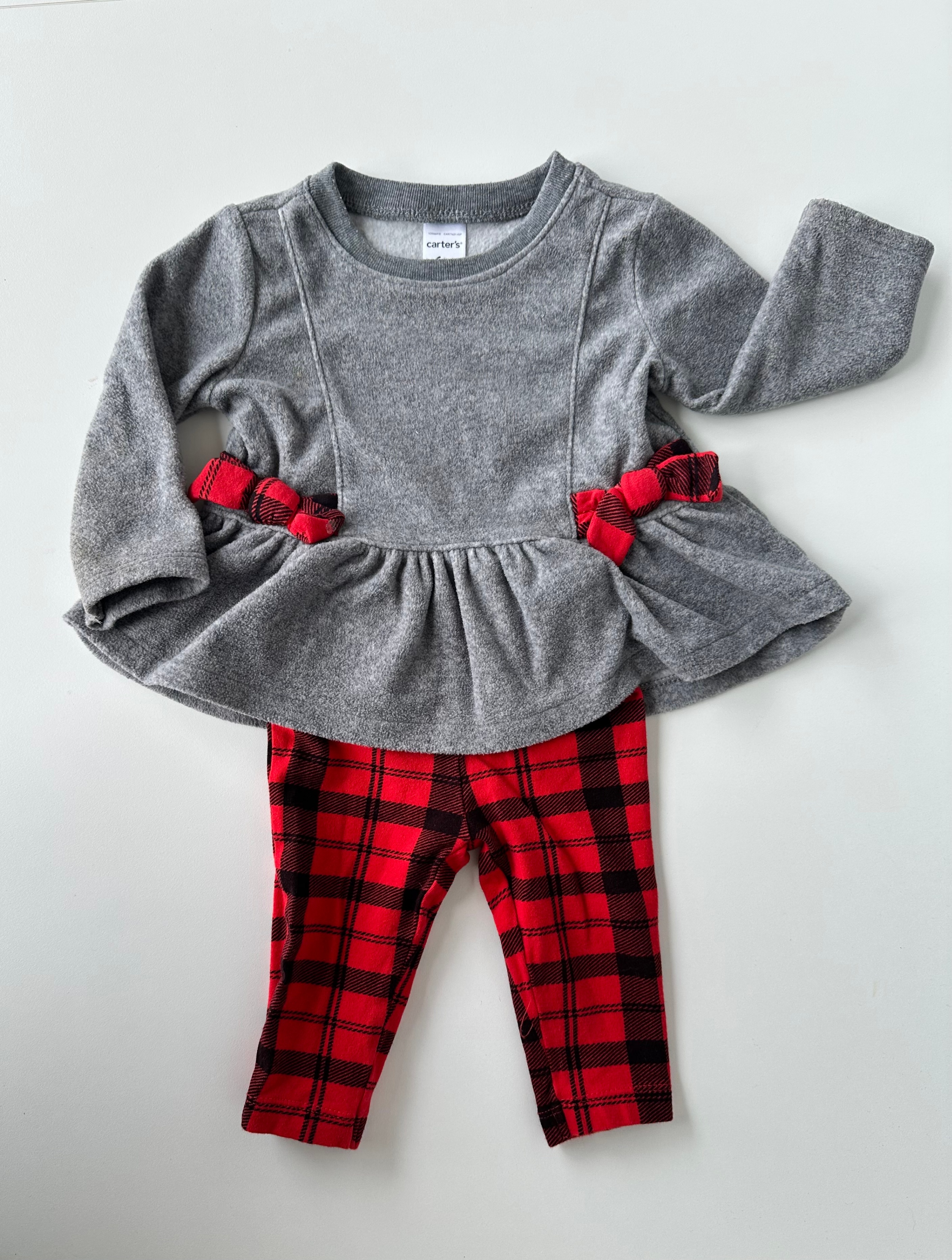 Baby Girl Dress and Pants Set - Carter's - 6-9 Months