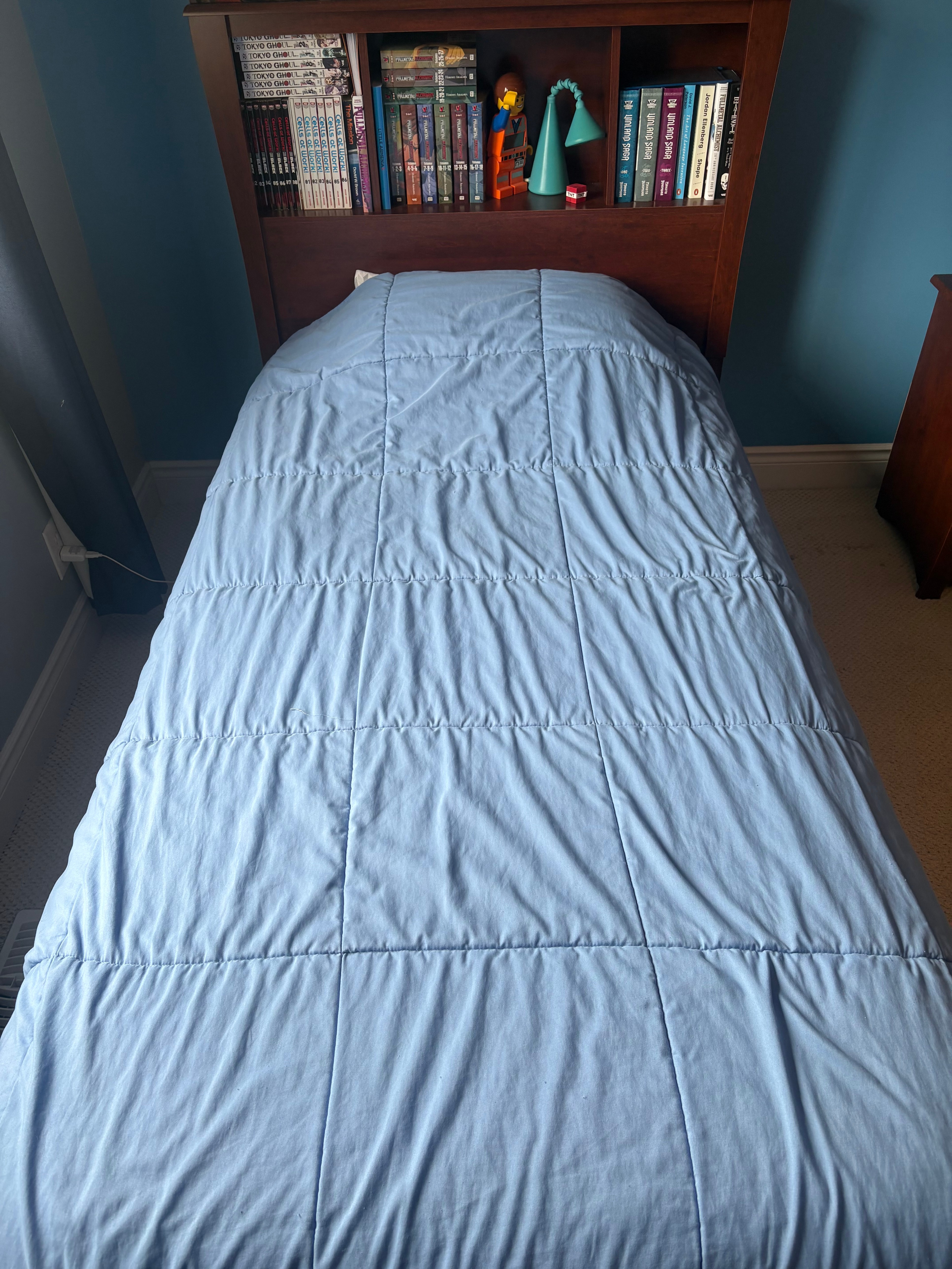 Twin Bed with Storage Night Stand and Dresser - photo 2