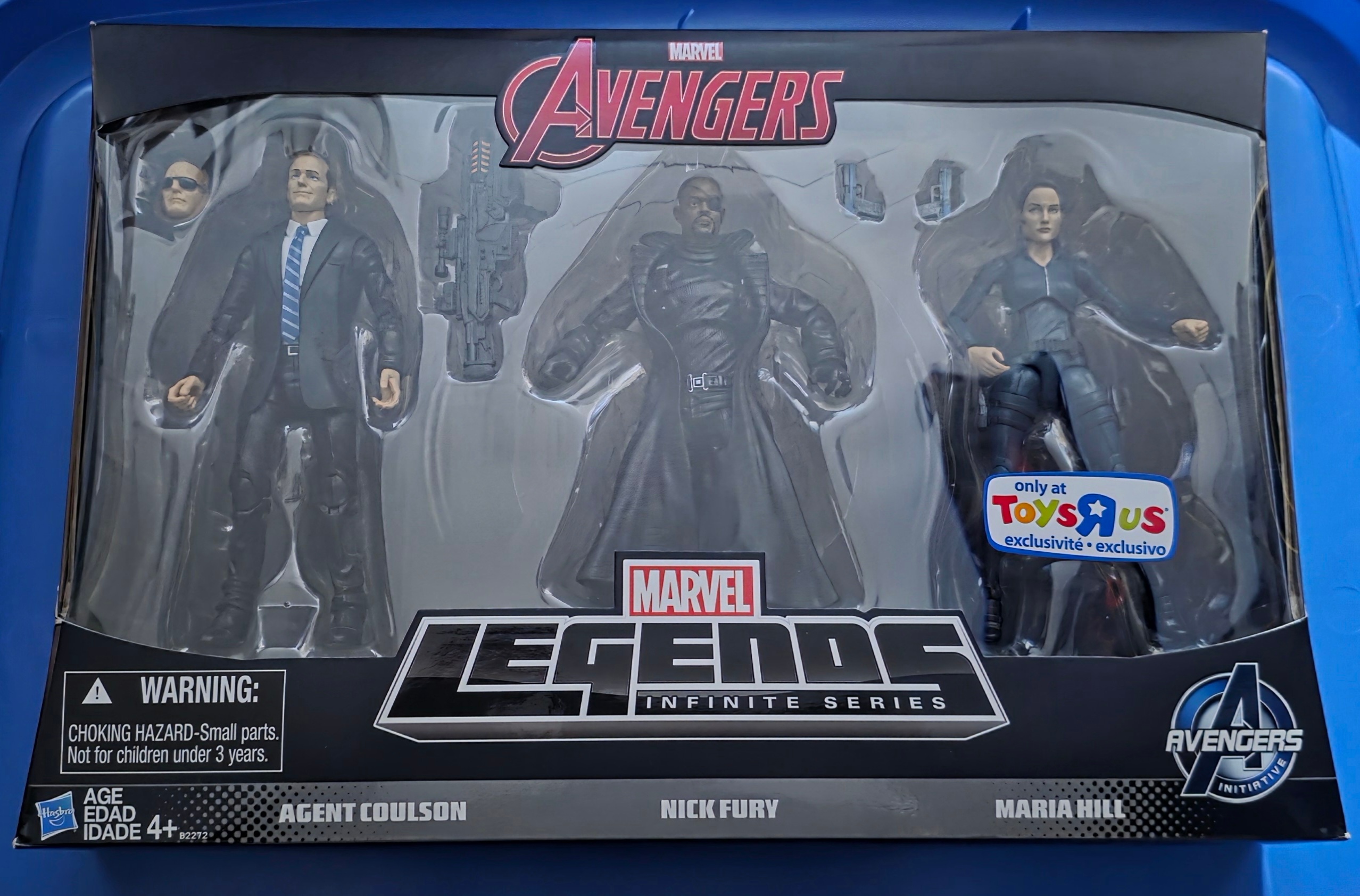 Marvel Legends Series SHIELD Action Figure 3-Pack Set