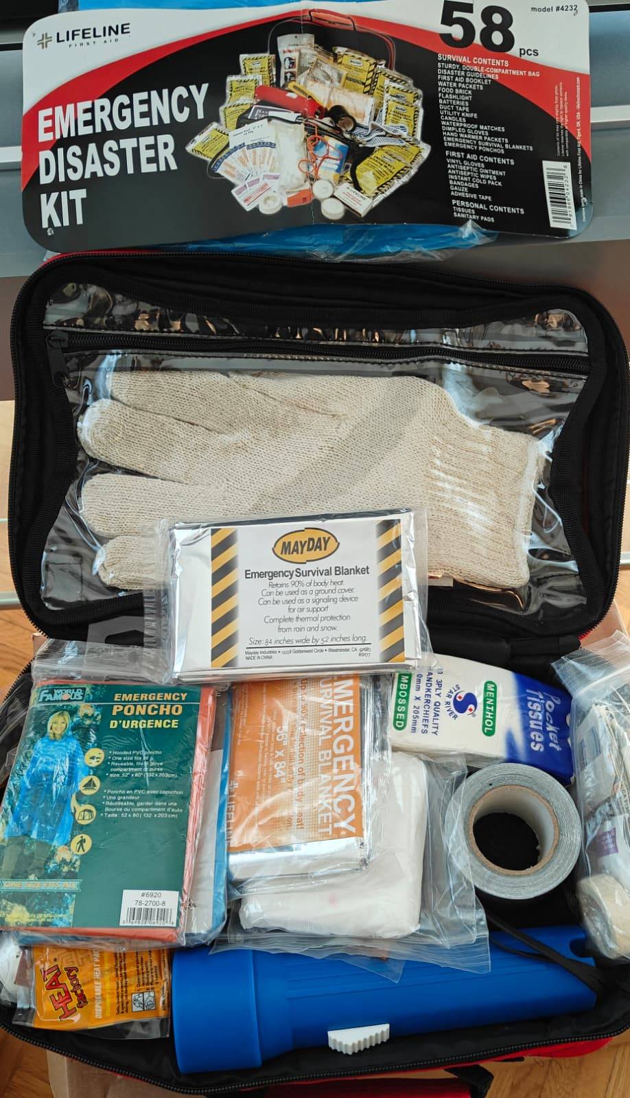 Lifeline Emergency Preparedness and First Aid Kit - photo 3