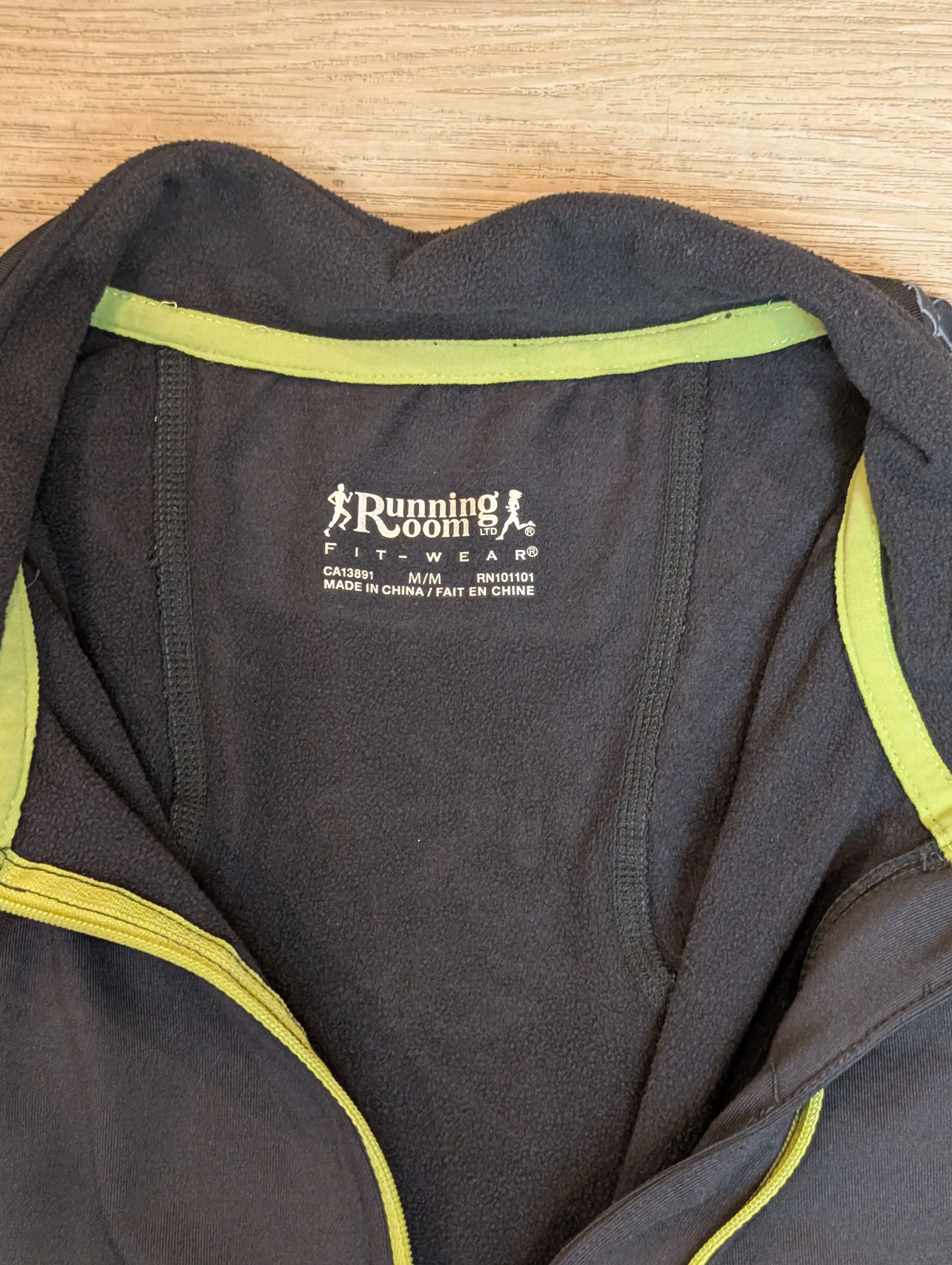 Running Room Long-Sleeve Quarter-Zip Running Shirt / Pullover - photo 3