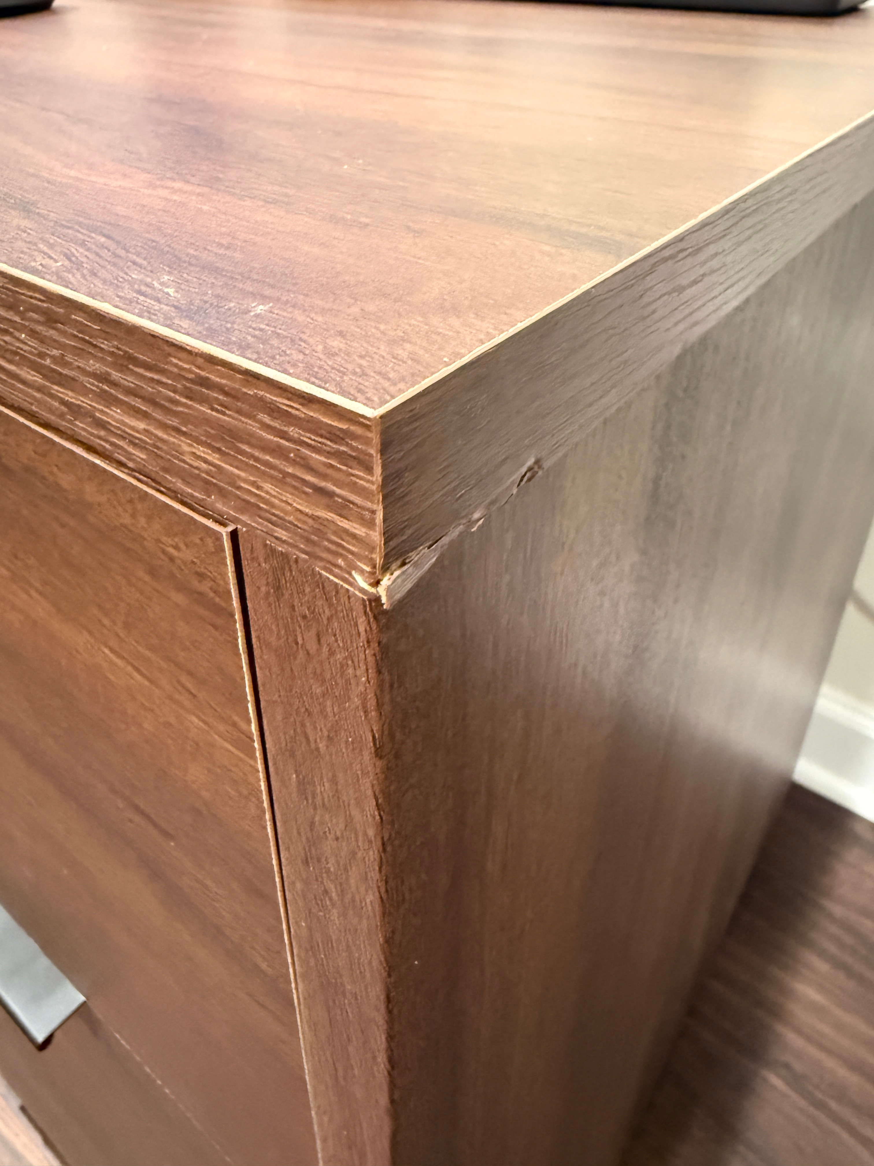Sauder Englewood Computer Desk — Spiced Mahogany - photo 4