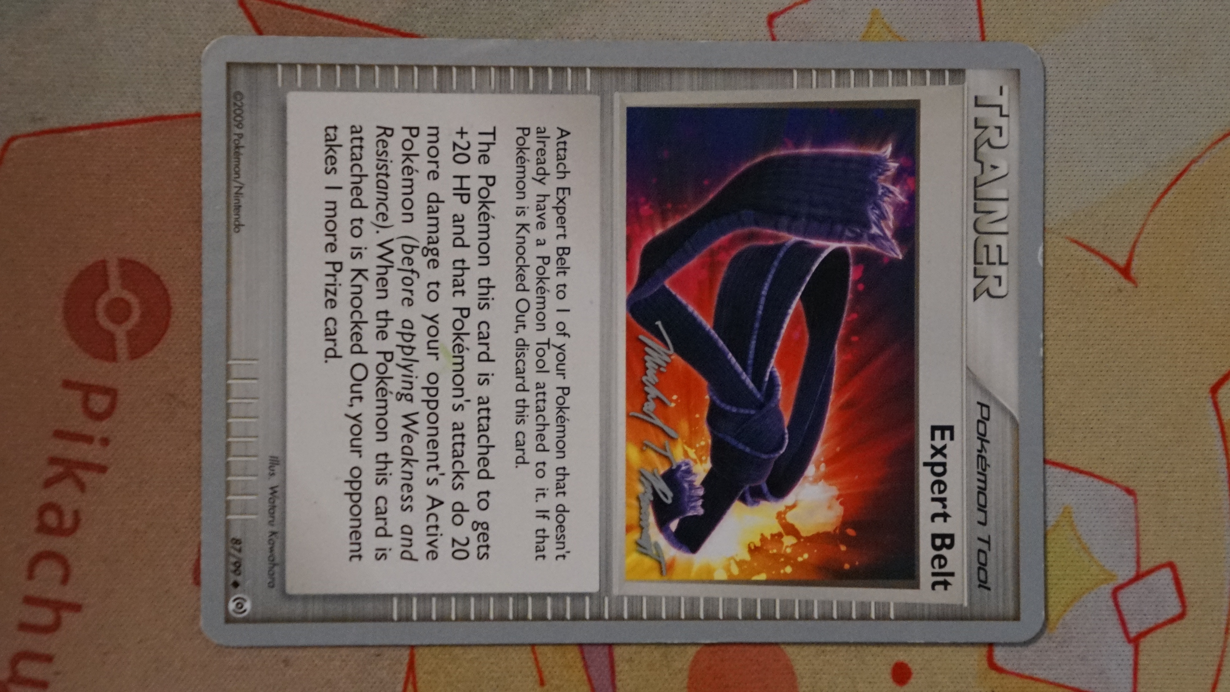 Pokemon Expert Belt 87/99 World Championships 2010 Deck LP - photo 3