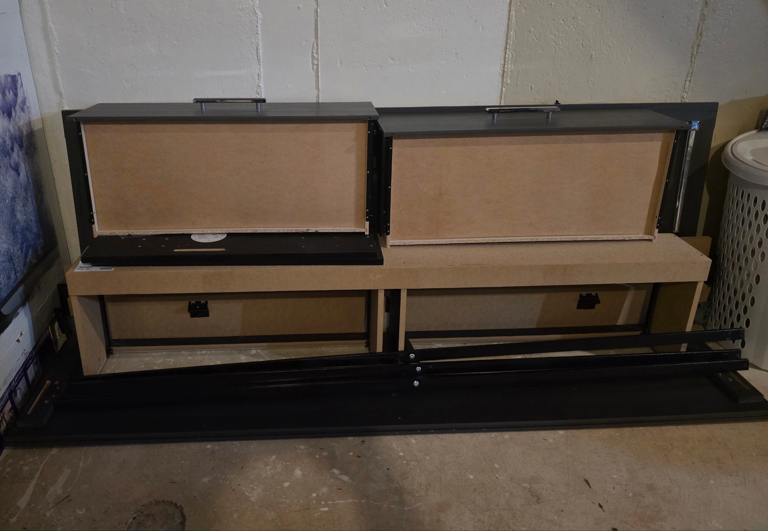King High-End LED Storage Bed Frame - BEST OFFER. MUST GO TODAY - photo 2