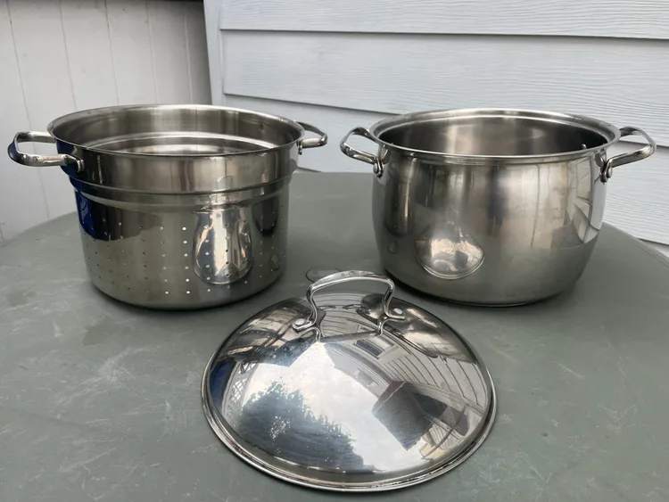 Set of 3 Stock Pots - Belgique and Uniware - photo 3
