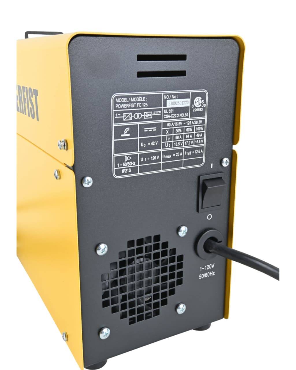 125 Amp Flux-Core Welder - photo 5