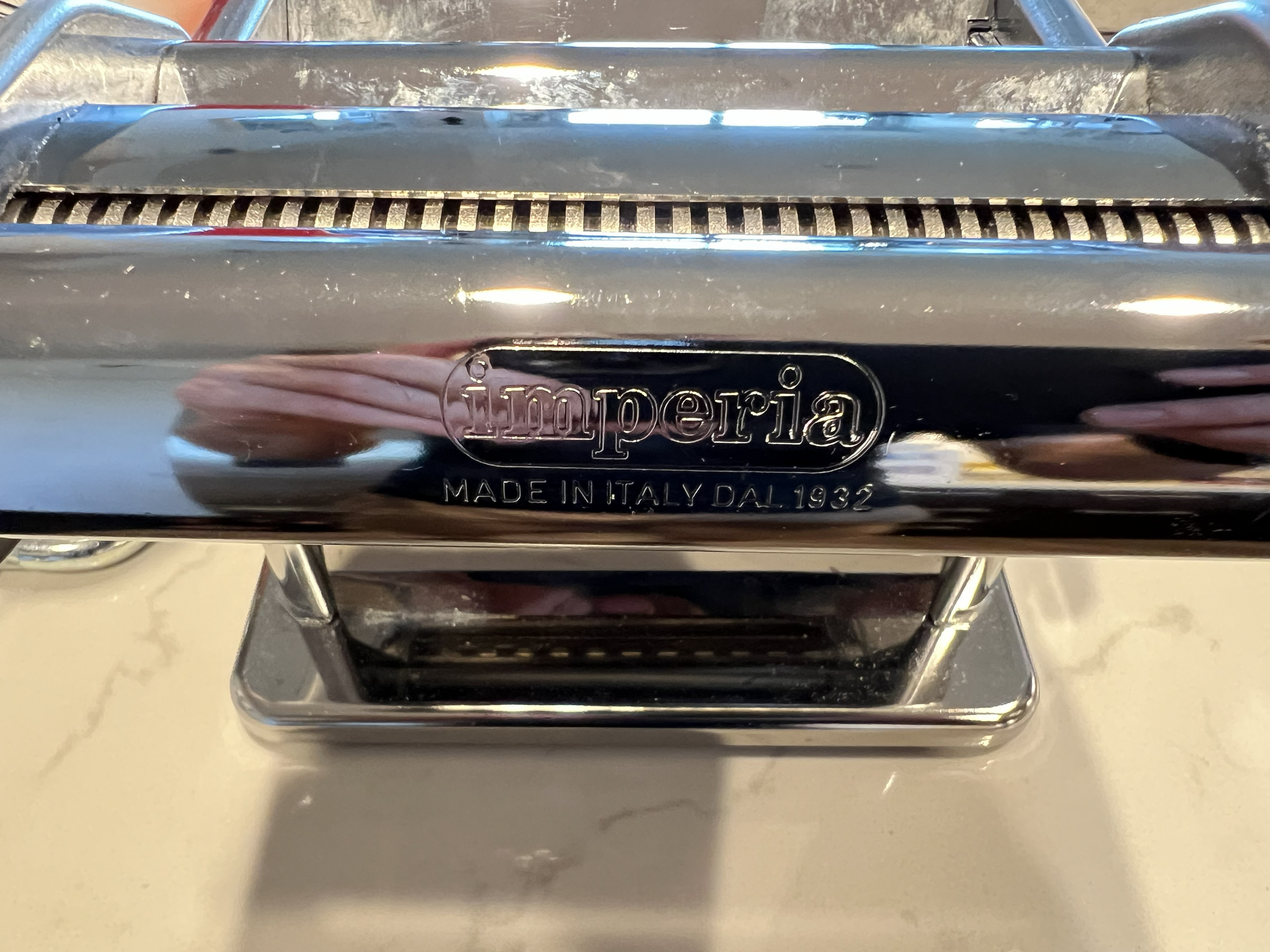 Imperia Pasta Machine (w/ Fettucine & Tagliatelle accessory) - photo 3