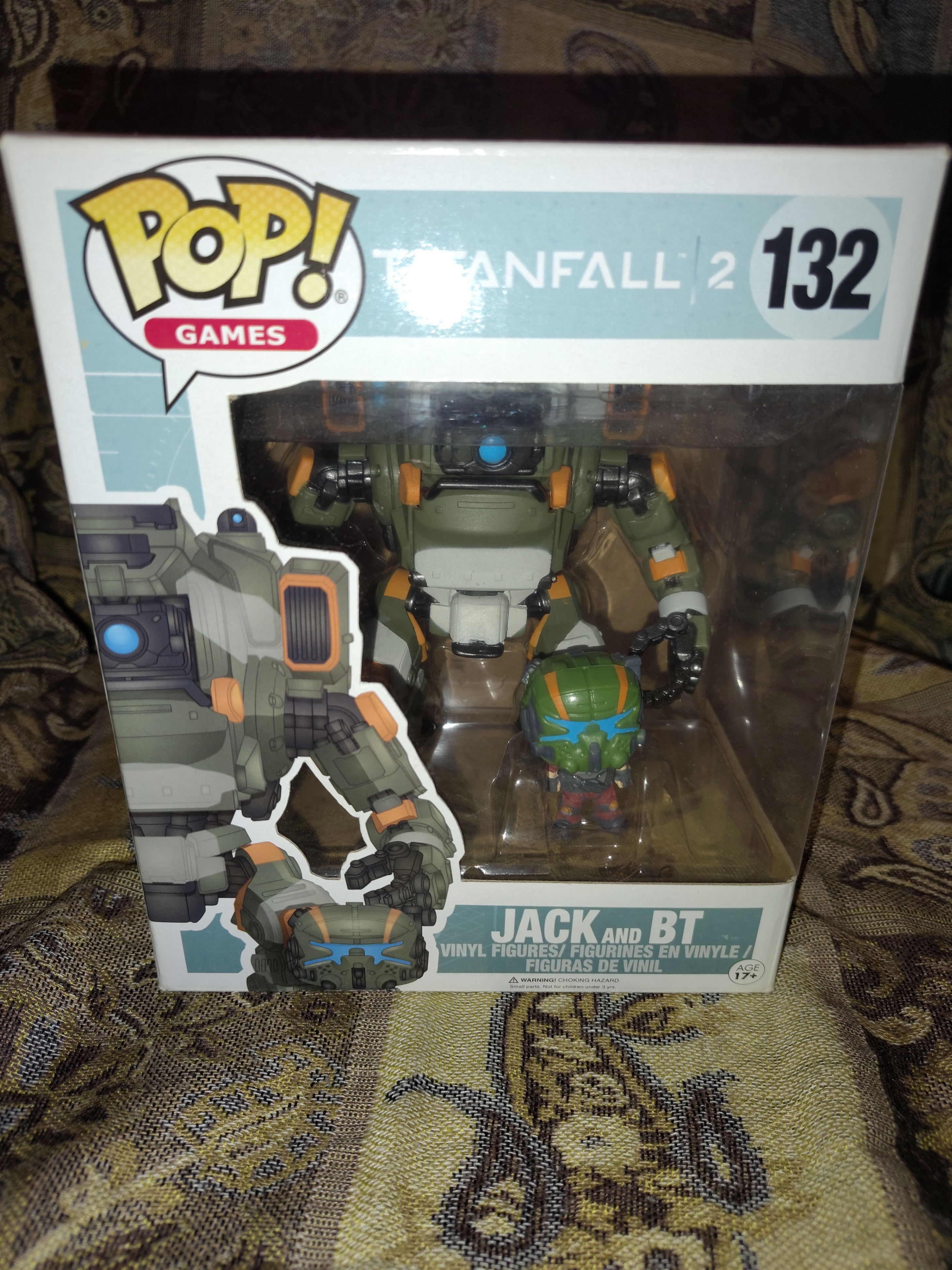 Titanfall 2 #132 Jack and BT Rare Vaulted FunkoPOP Figurine.