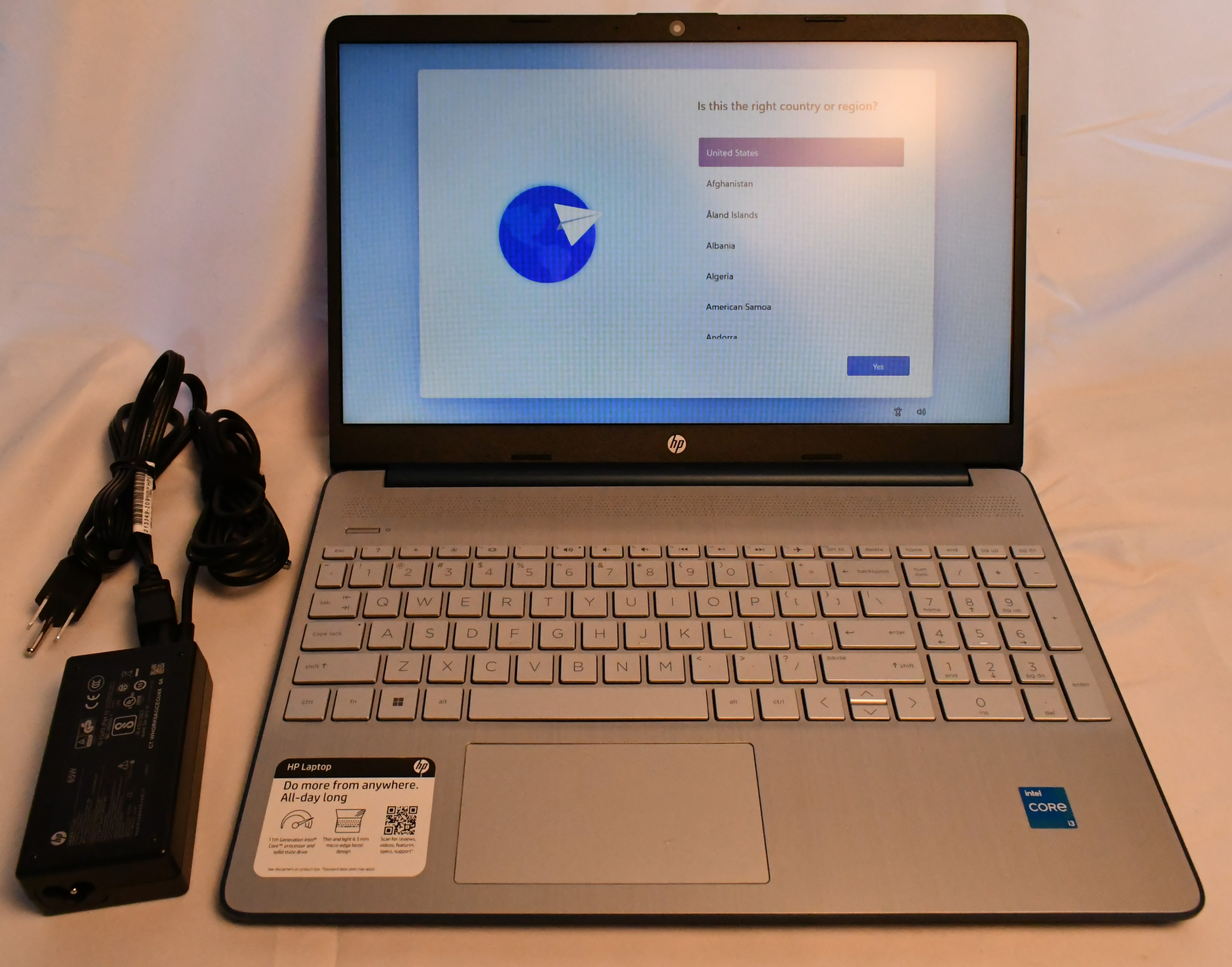 HP 15-dy2792wm 15.6" Laptop i3-1115G4 16GB RAM 256GB NVMe Win 11 - photo 2