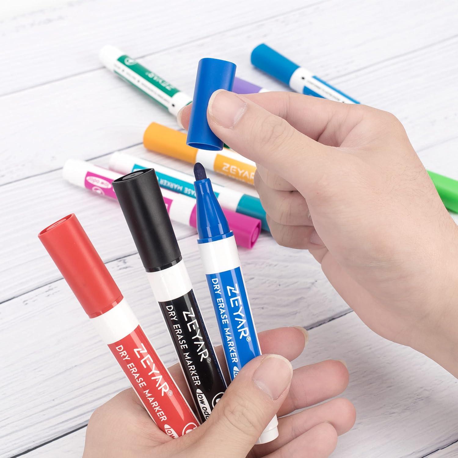 ZEYAR Dry Erase Markers - 12 Colors - photo 3