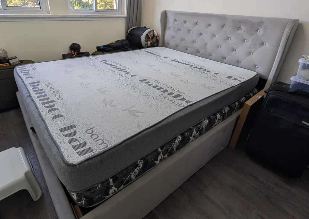 Mattress Queen Size Bamboo $80 (was $110) - photo 4