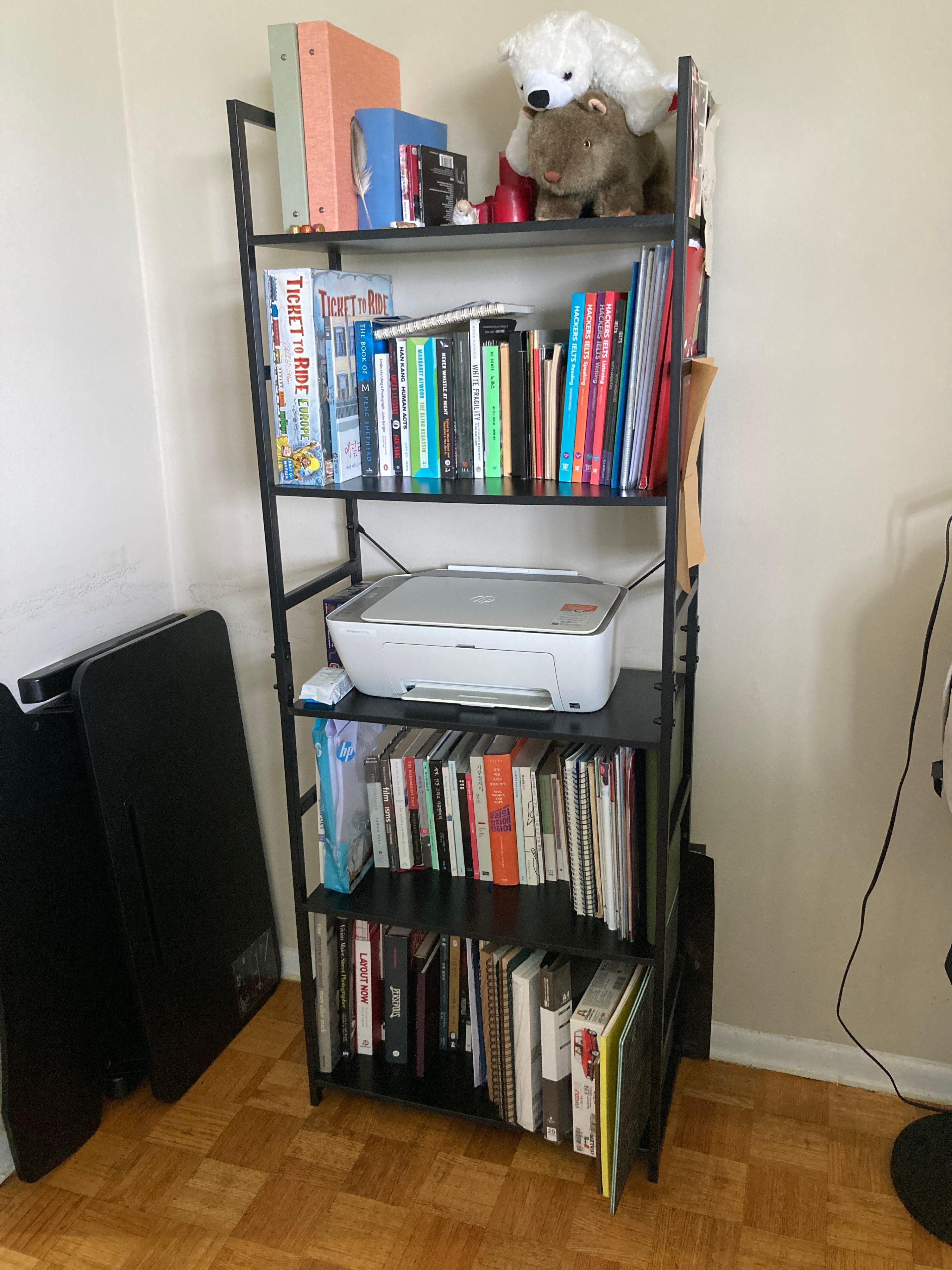 NUMENN 5 Tier Bookshelf