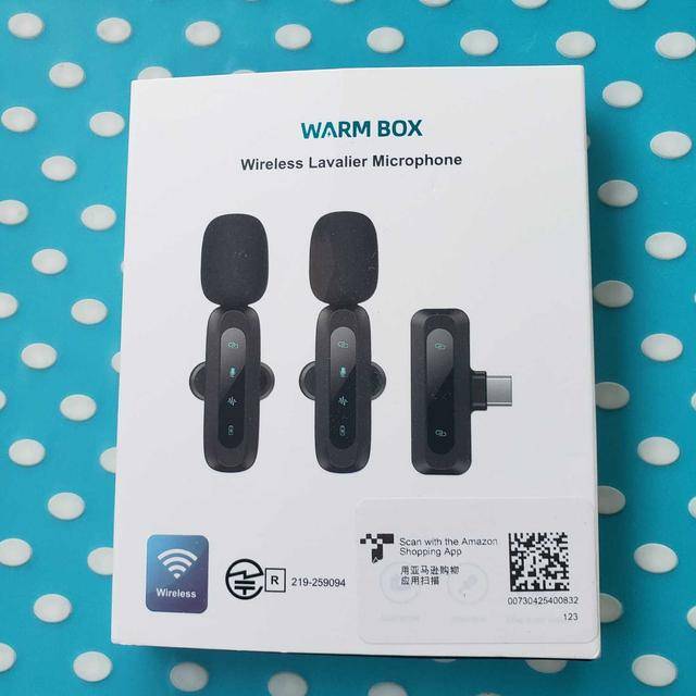 Warm Box Mini Wireless Lavalier Microphones x00417y9jf