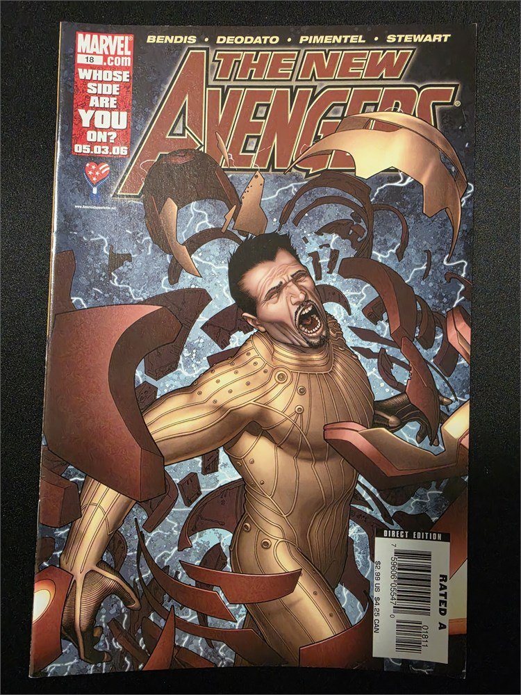 Marvel Comics The New Avengers #18 Comic Book - photo 2