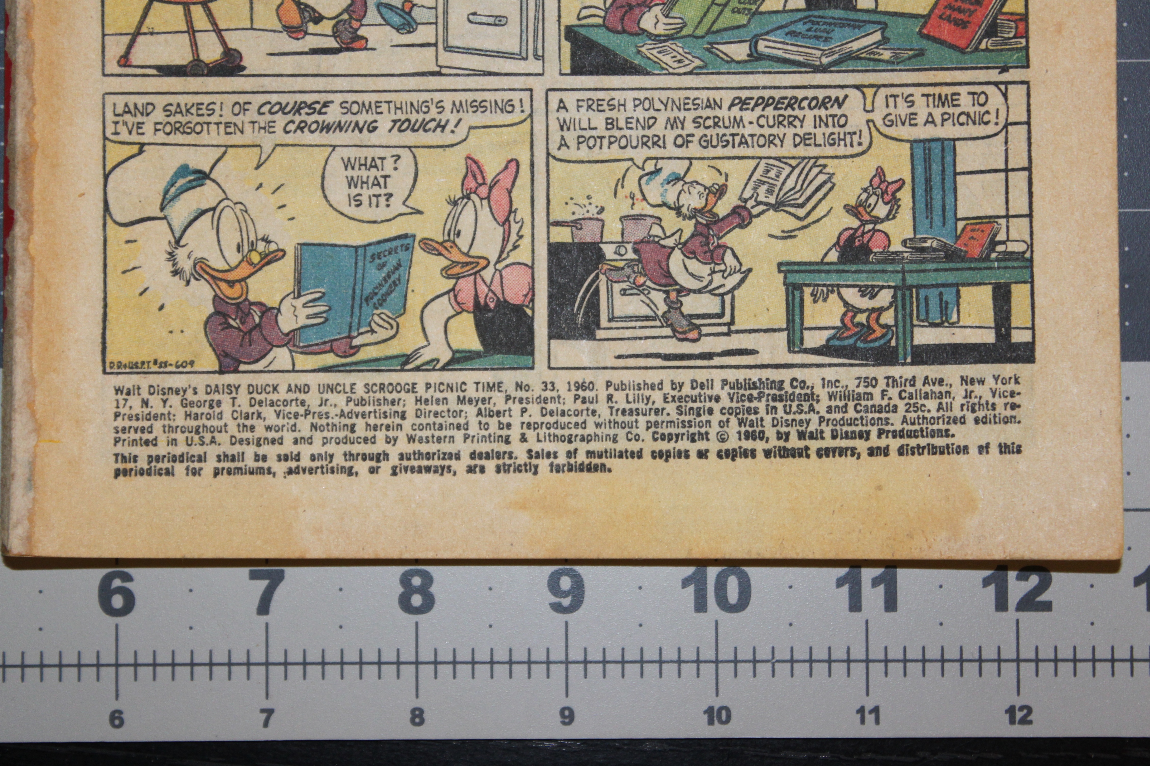 Dell Giant Comics #33 August 1960 Vintage Silver Age Comic Book - photo 2