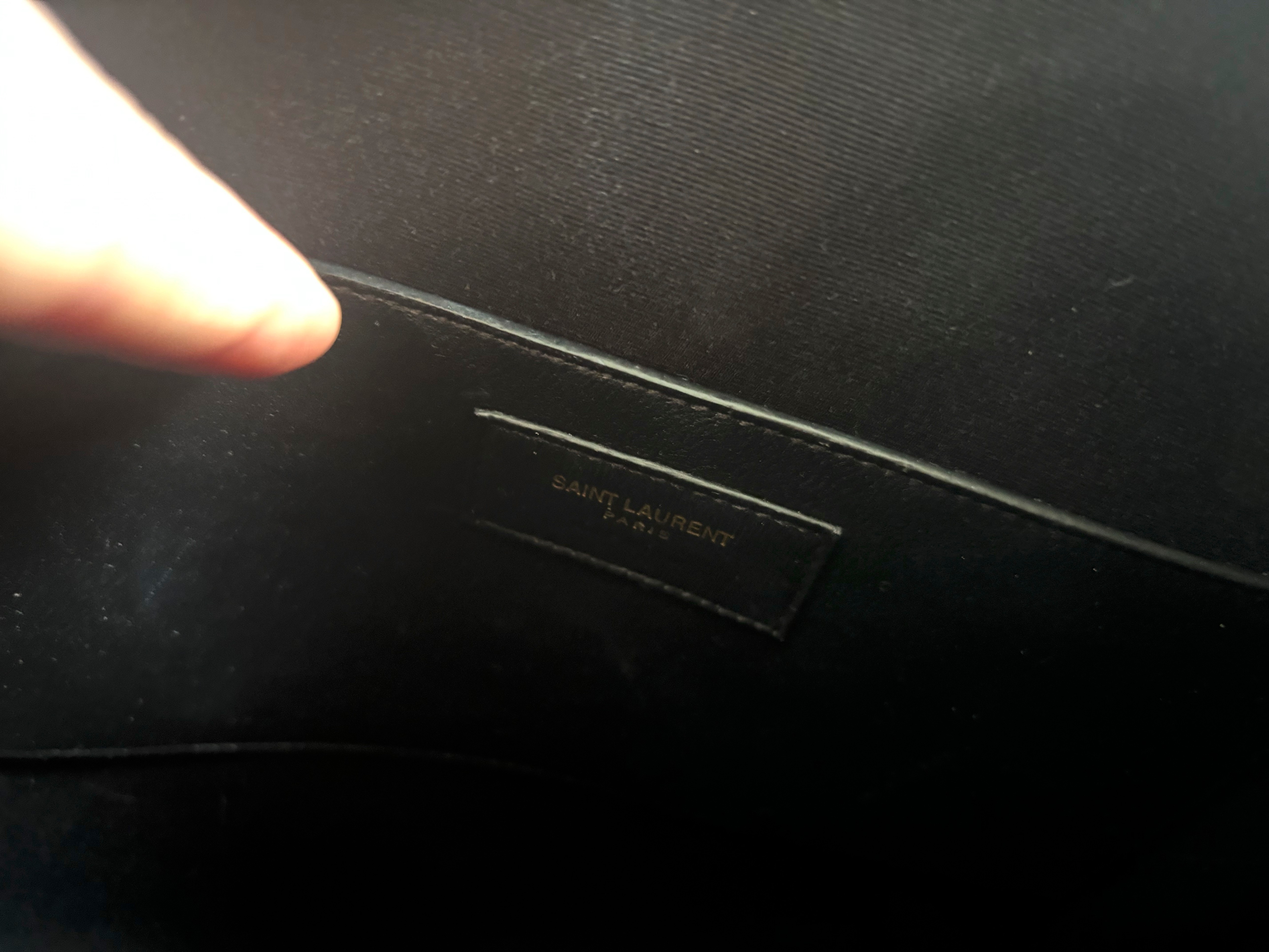Saint Laurent Paris Tote Black Bag - photo 4