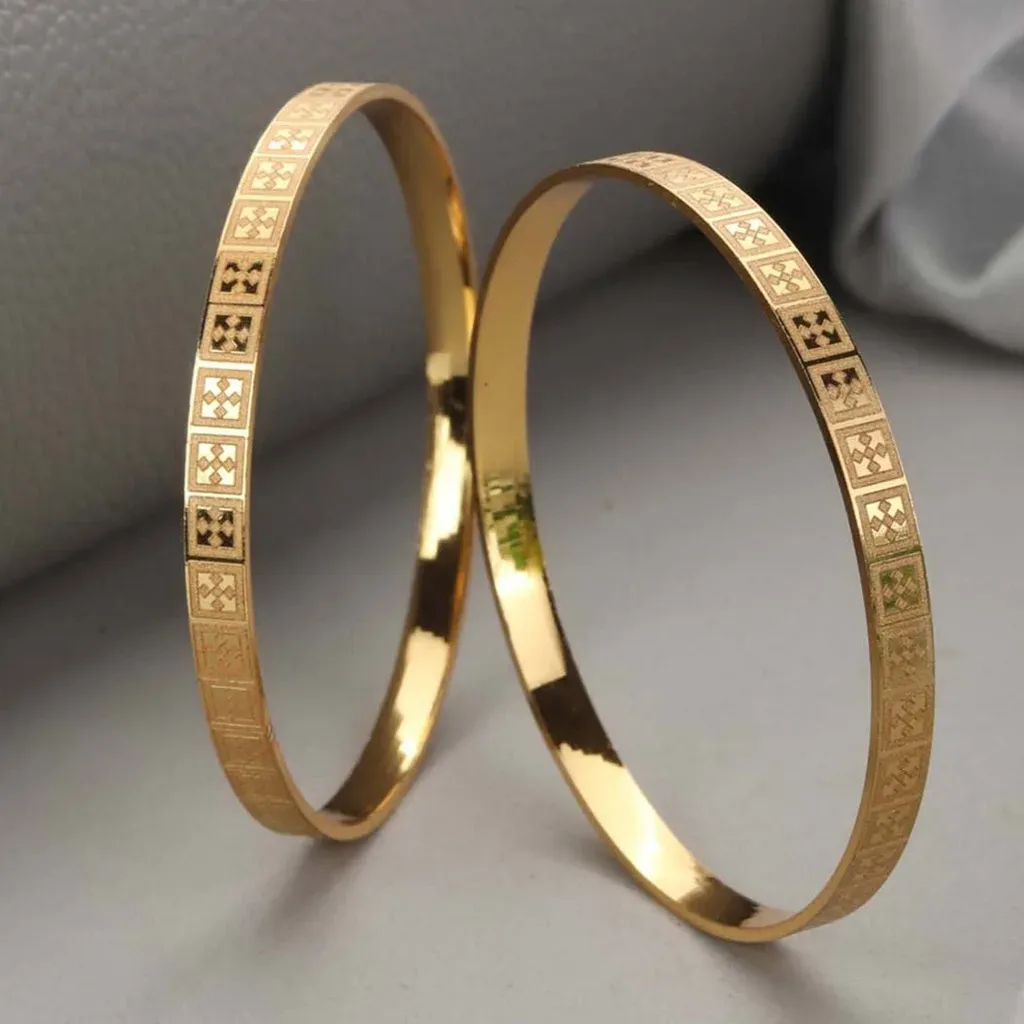 Gold Bangle Set