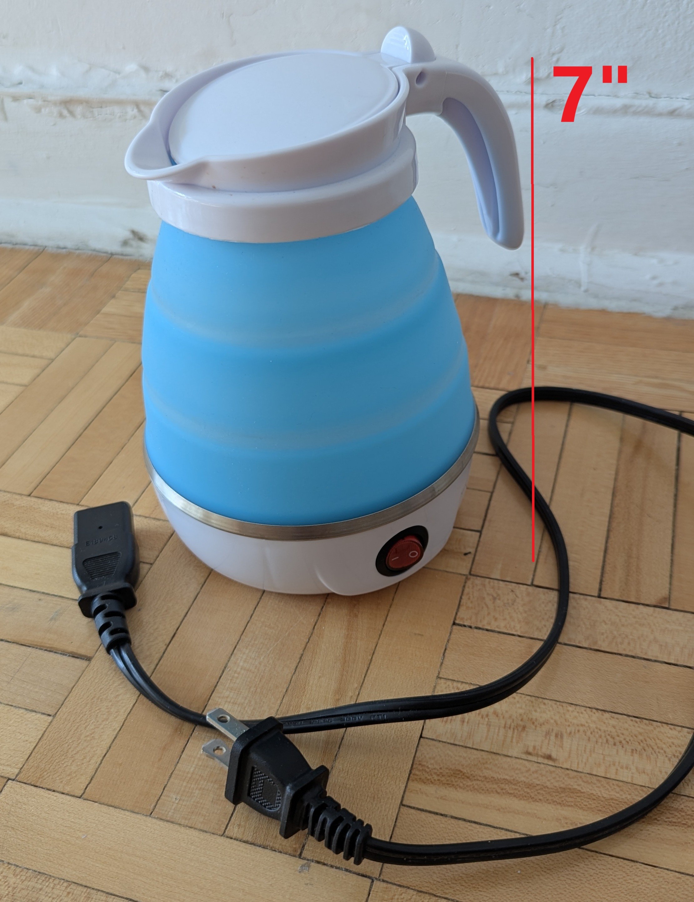 Folding Electric Kettle Collapsible Hot Water Kettle Coffee Tea