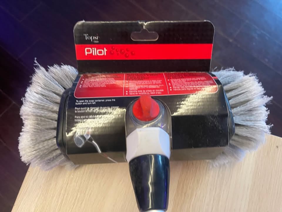 Car Detailing Brush with Liquid Spray Function with Long Pole