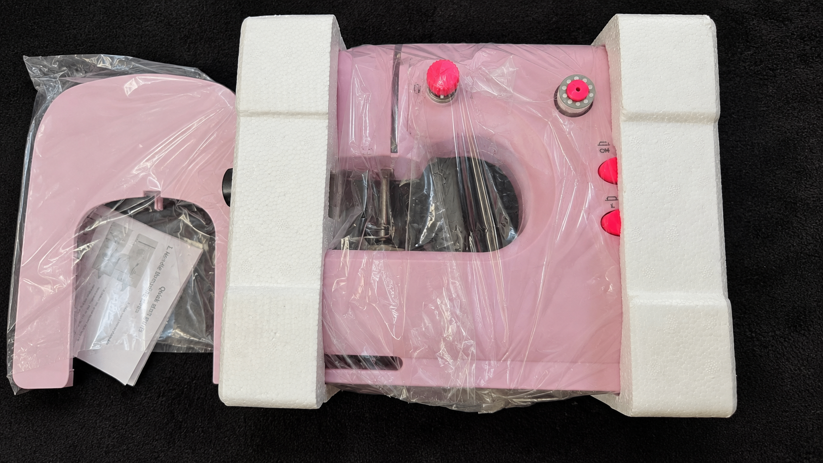 Mini Portable Electric Sewing Machine w/ Extension Table - photo 3