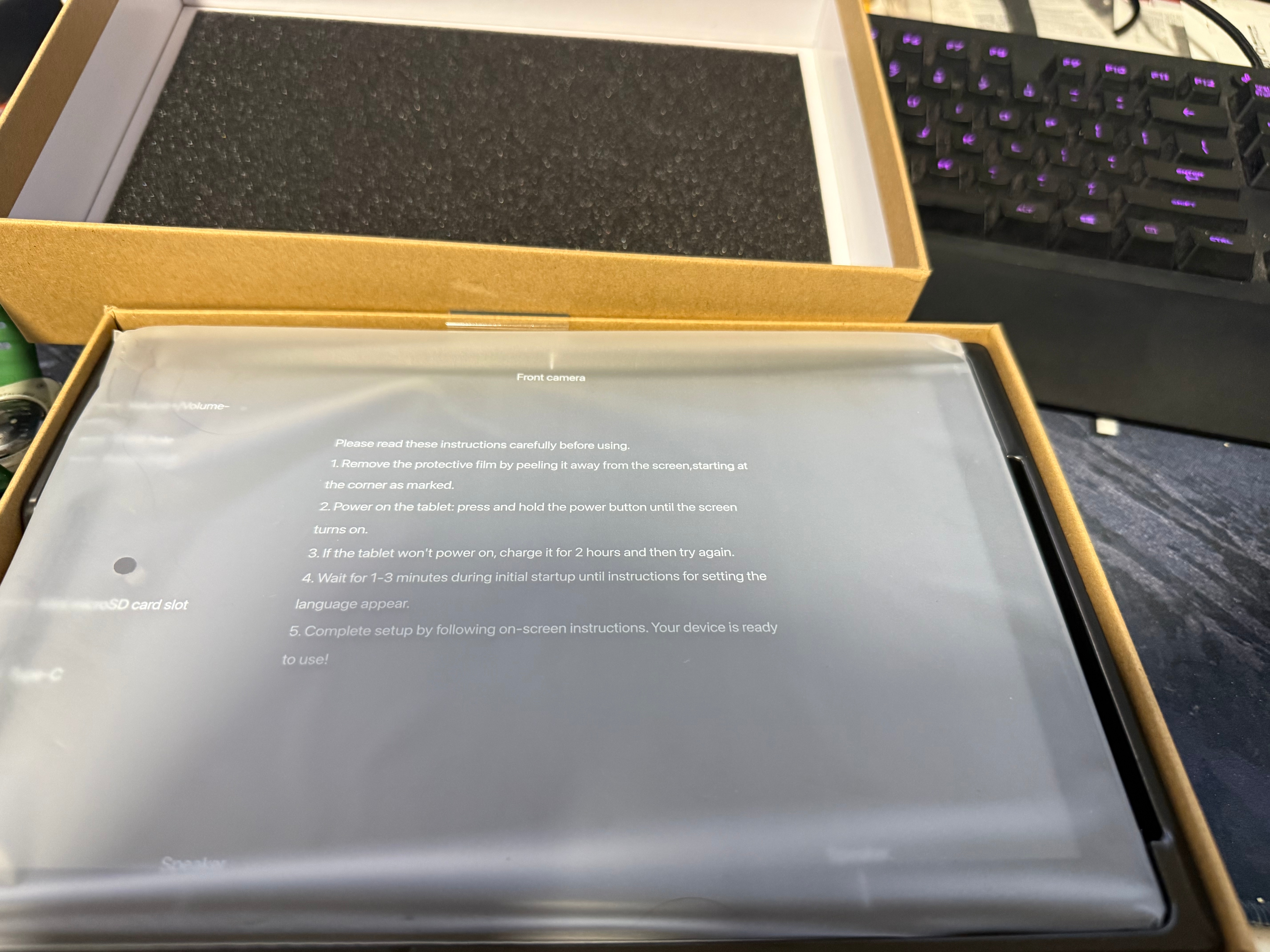 10 Inch Android 16 Tablet 24GB RAM 1TB Expand WiFi 6 Widevine - photo 3