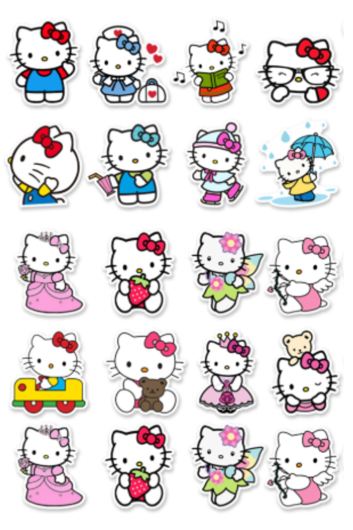 Hello Kitty Color-Your-Own Sticker Set - Vol 1. - photo 3