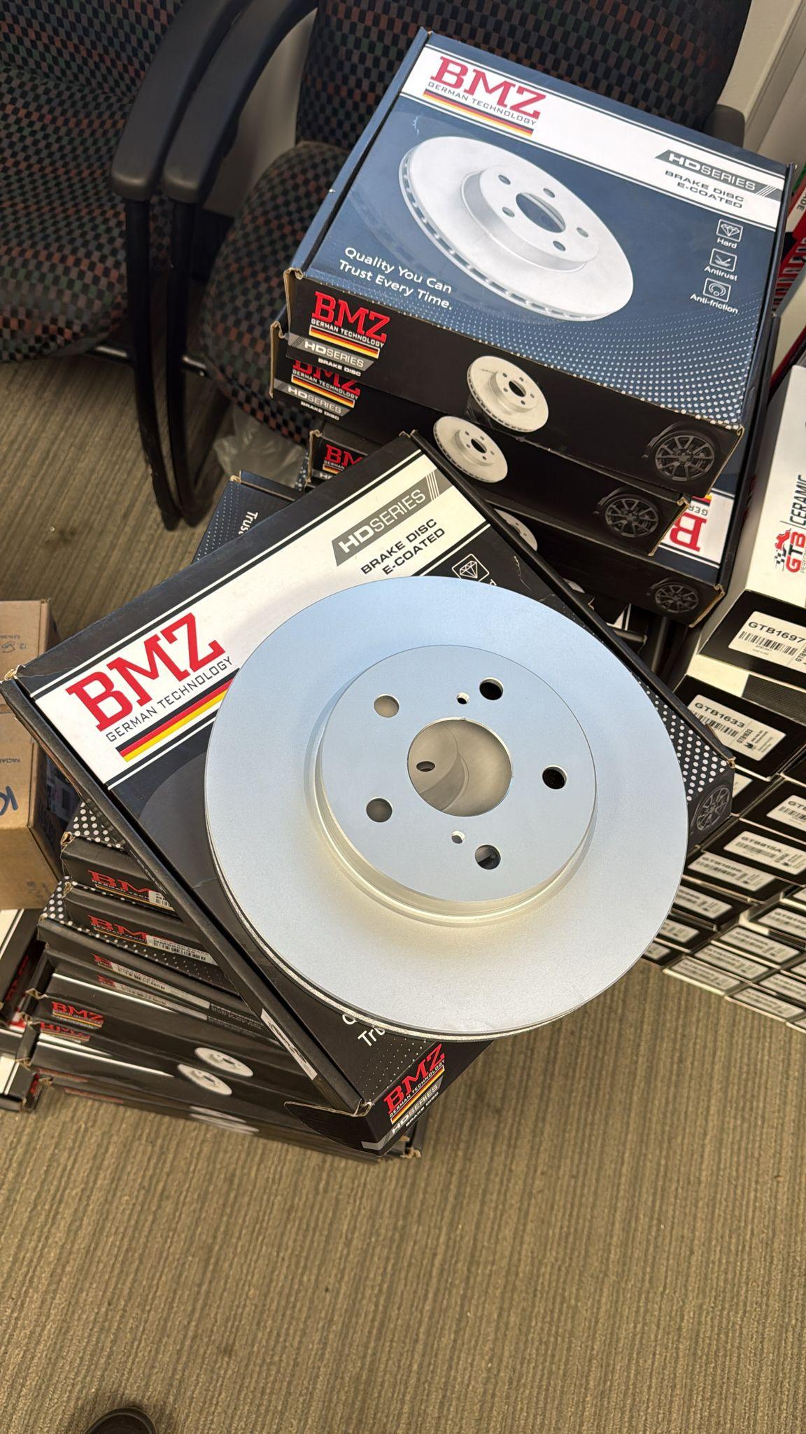 Front And Rear Rotors With Brake Pads For All Makes