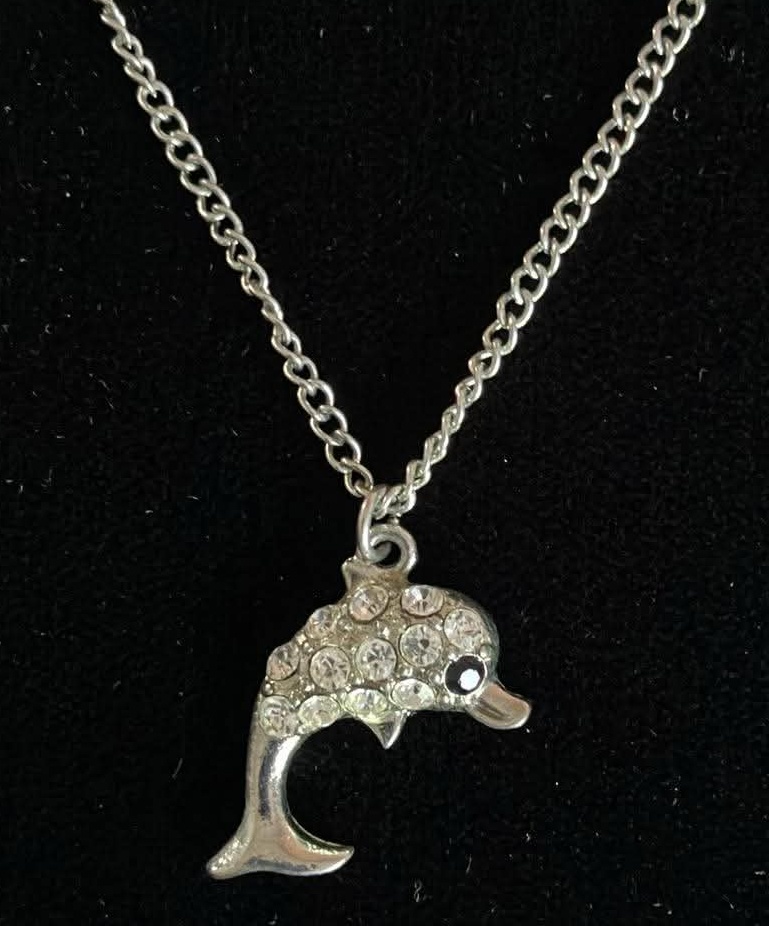 Necklace with Dolphin - 16 Inches - photo 2