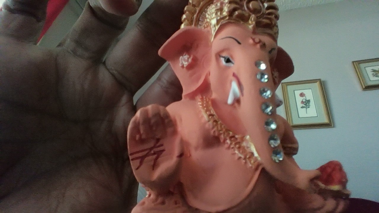 Ganesh Figurine with Rhinestones - photo 2