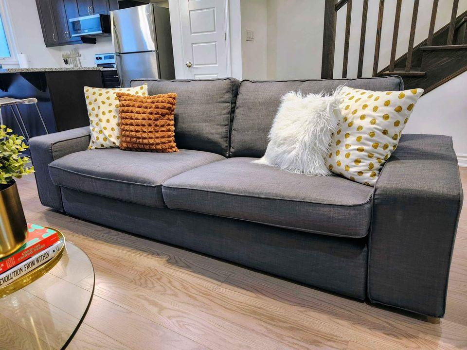 Like New IKEA Kivik Sofa Three Seater - photo 4