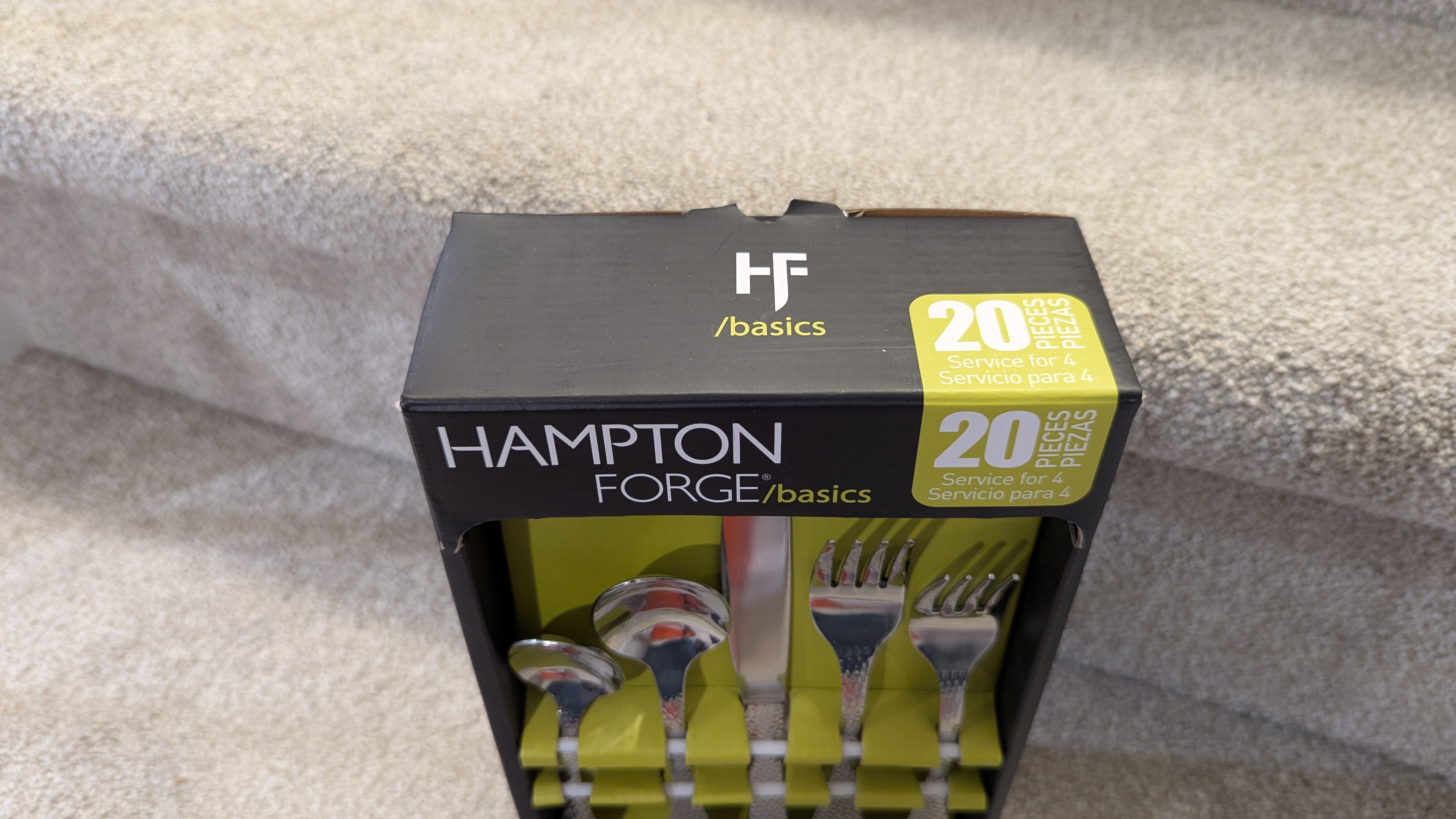 Hampton Forge® 20-Piece Hammered Flatware / Dinnerware - photo 5