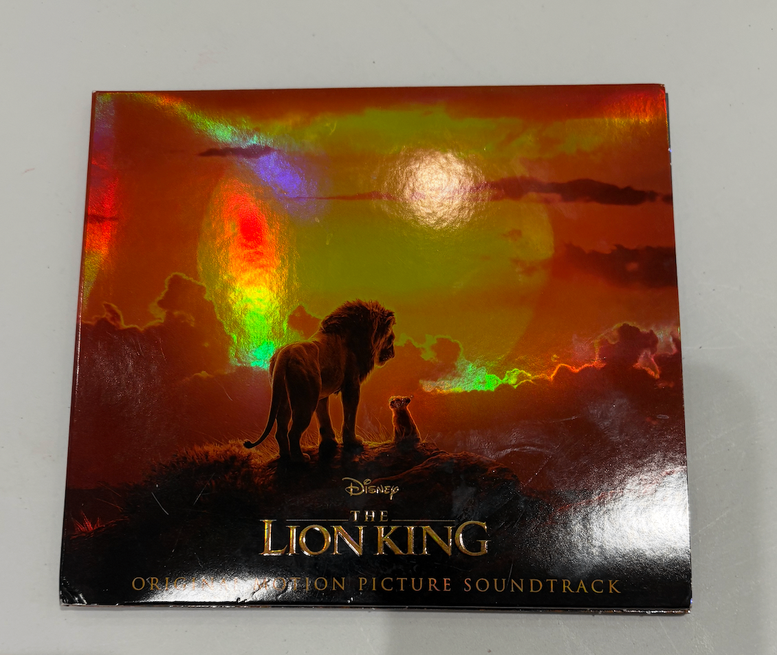 Disney The Lion King Original Motion Picture Soundtrack – CD