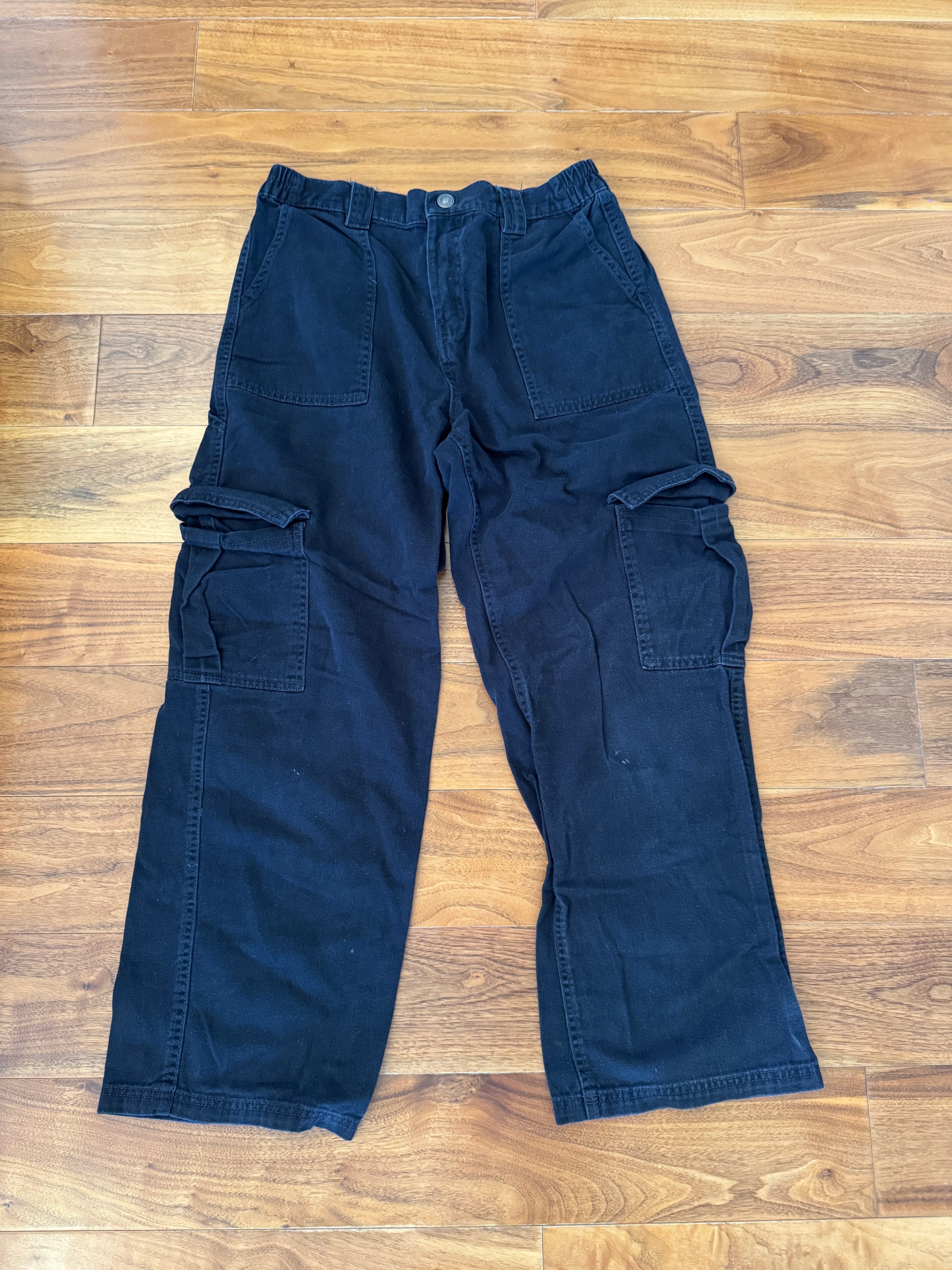 ARDENE Black Cargo Jeans