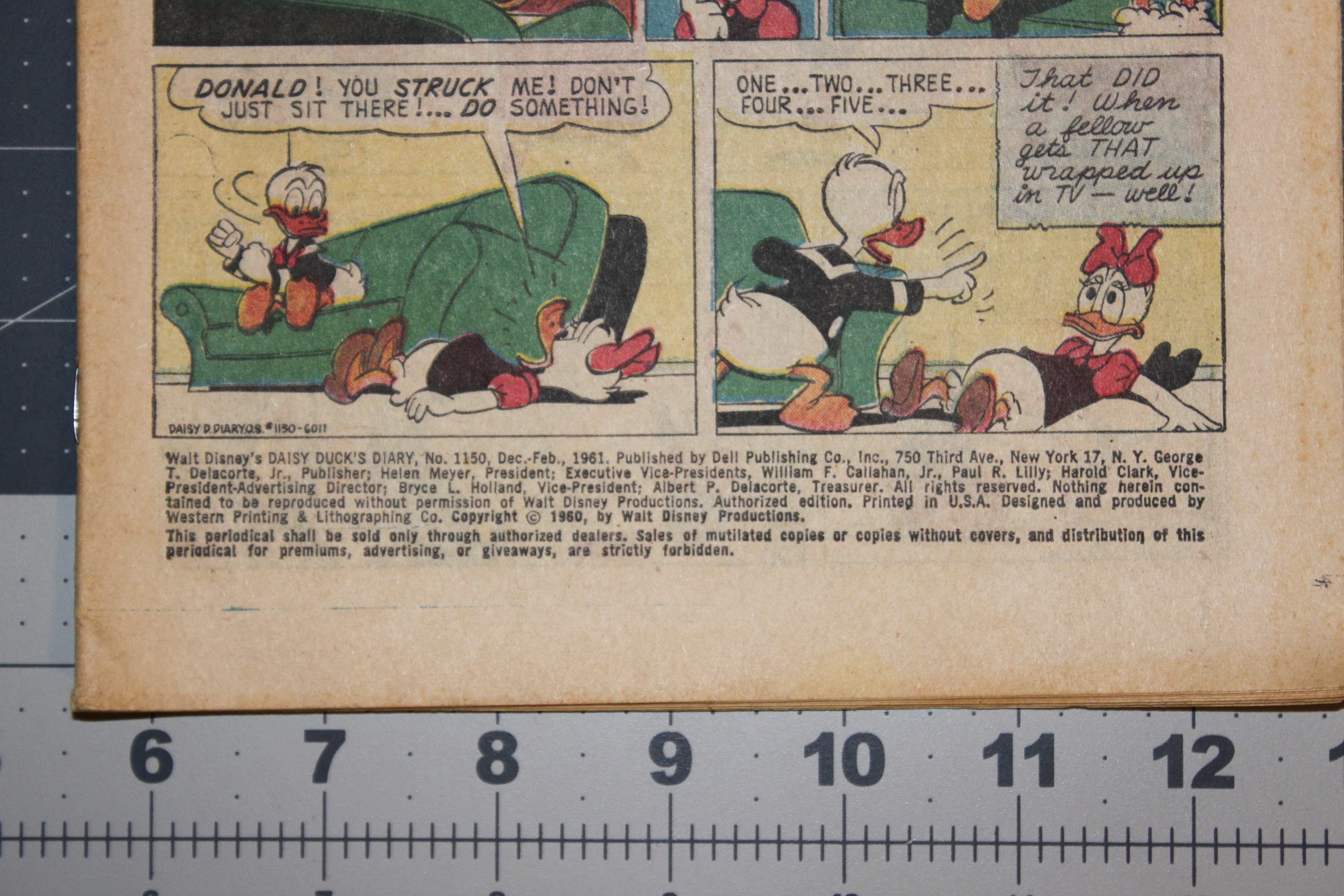Dell Four Colour Comics #1150 December 1960 Silver Age Comic - photo 2