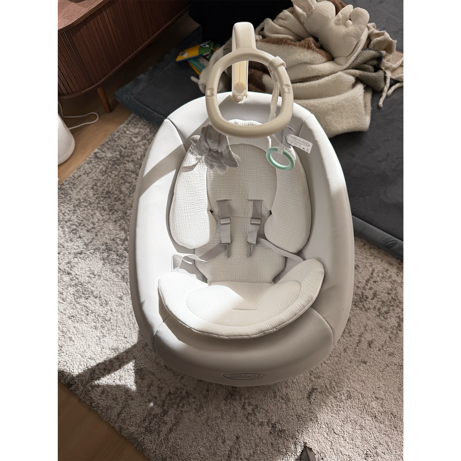 Graco SmartSense Soothing Baby Swing, Rori - photo 3